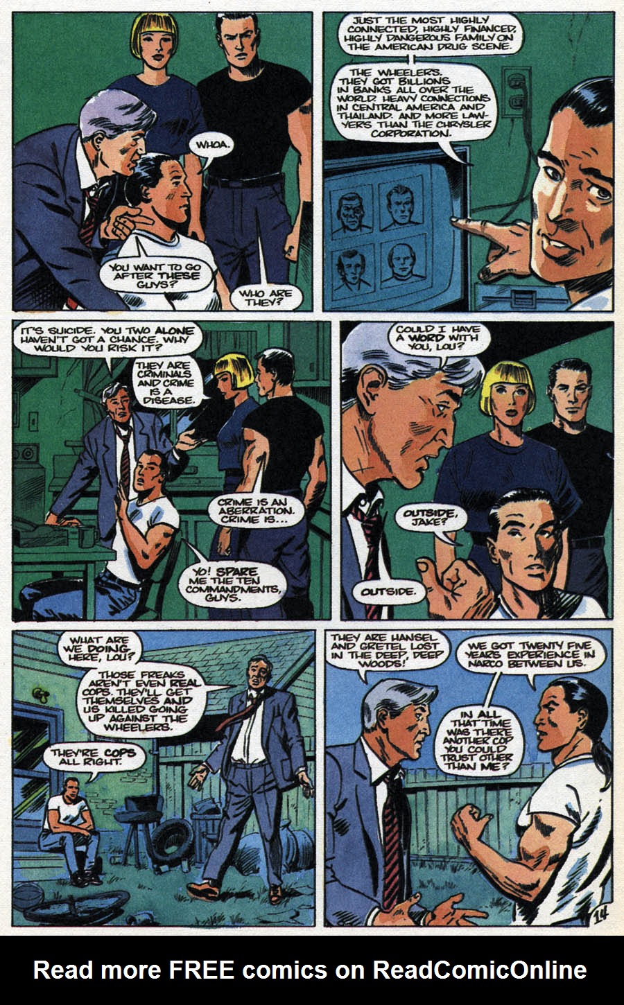 Read online Supercops comic -  Issue #2 - 15