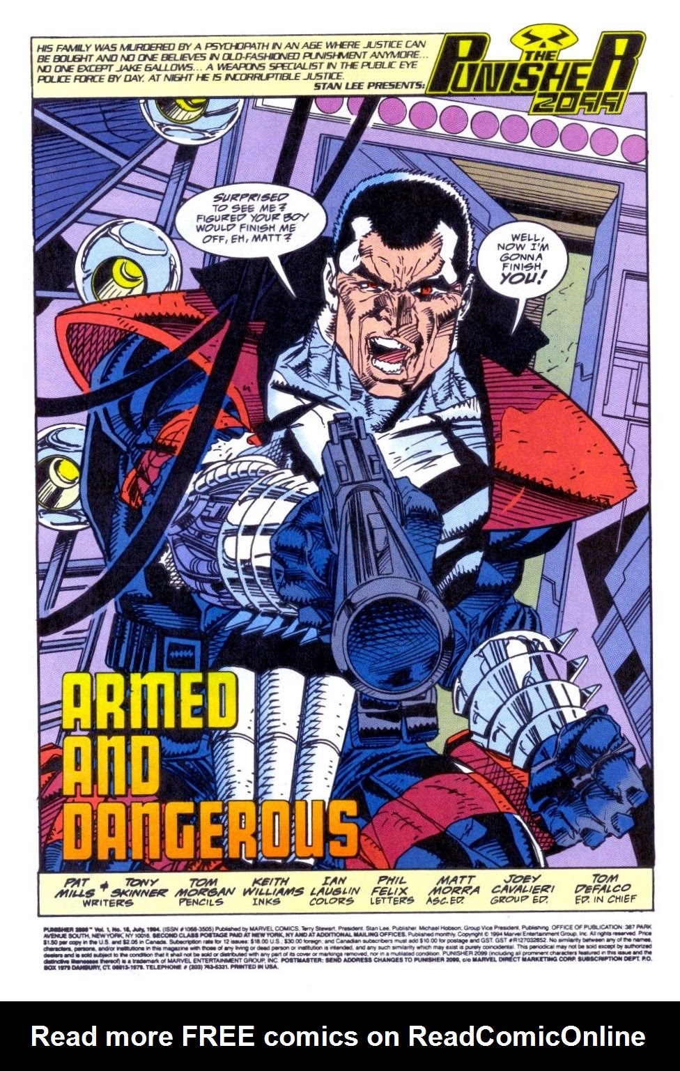 Read online Punisher 2099 comic -  Issue #18 - 2