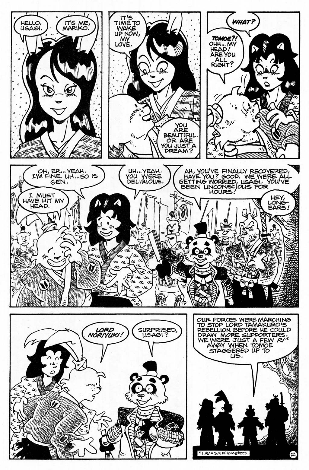 Read online Usagi Yojimbo (1996) comic -  Issue #12 - 24