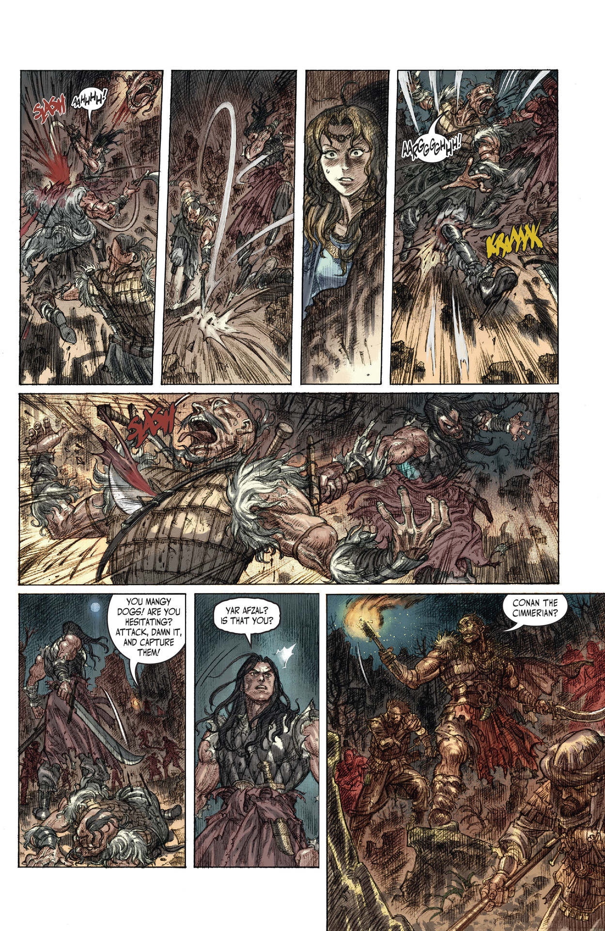 Read online The Cimmerian comic -  Issue # TPB 2 (Part 1) - 28