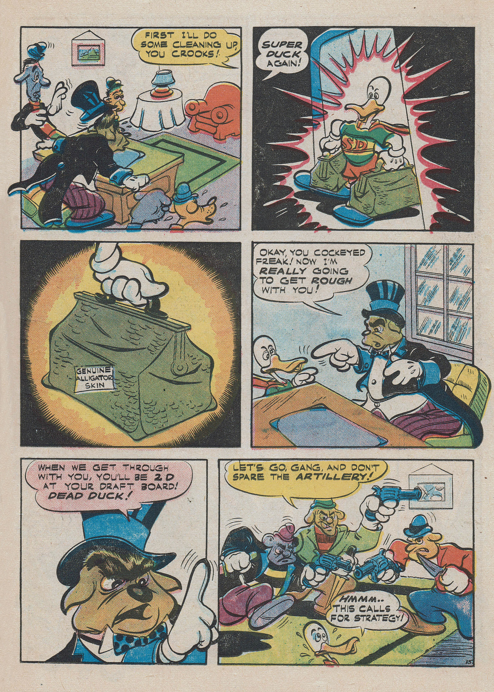 Read online Super Duck Comics comic -  Issue #1 - 17