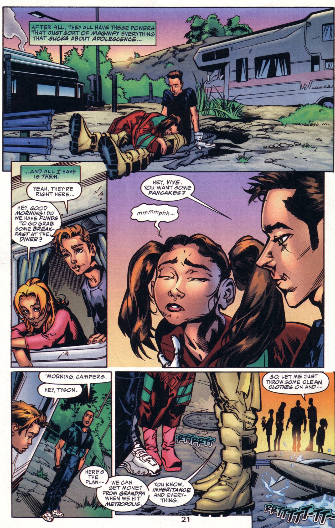 Read online Relative Heroes comic -  Issue #1 - 22