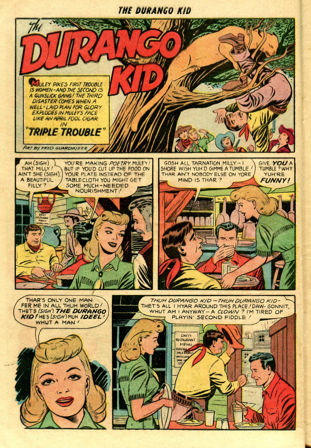 Read online Charles Starrett as The Durango Kid comic -  Issue #19 - 10