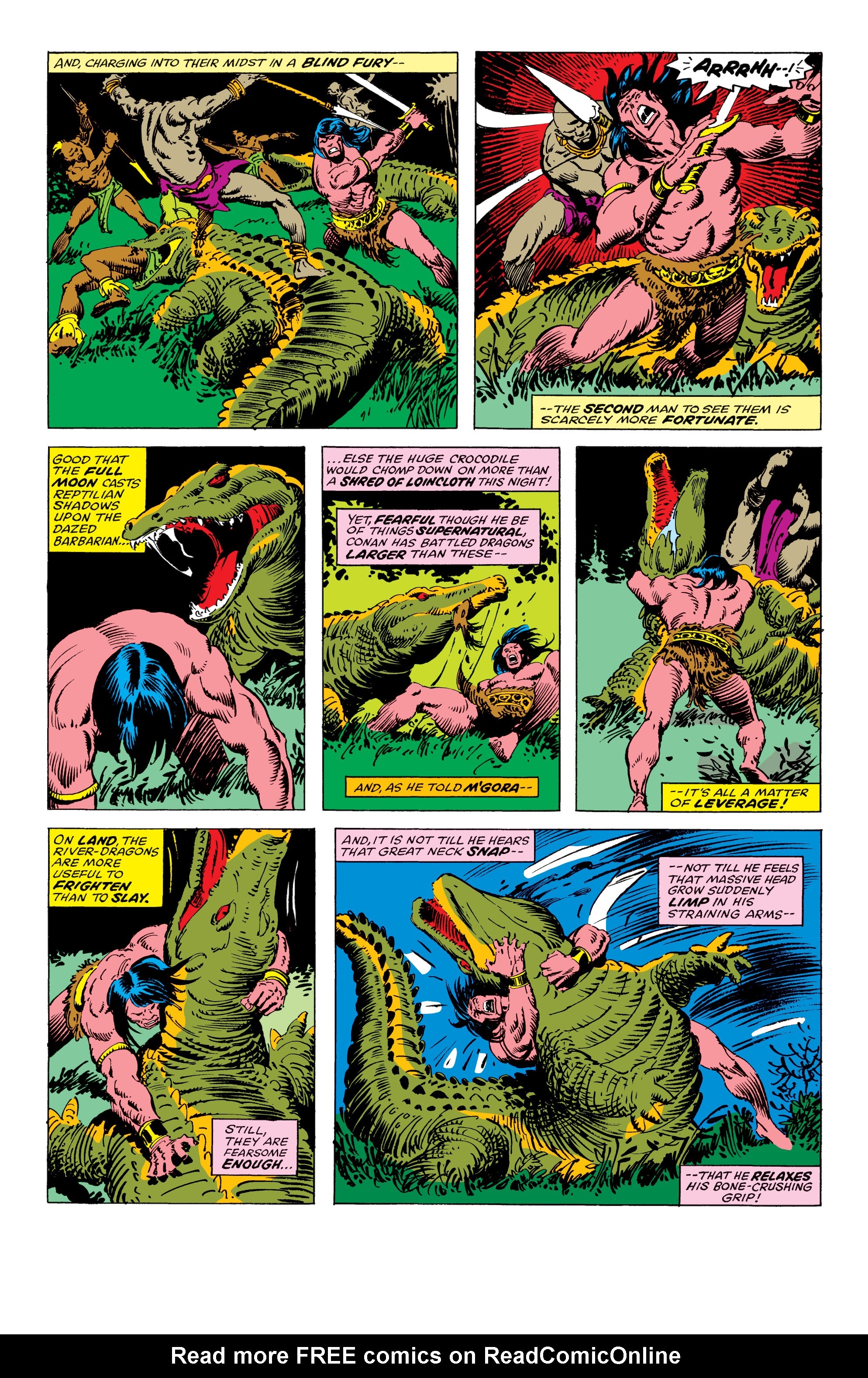 Read online Conan the Barbarian Epic Collection: The Original Marvel Years - Of Once and Future Kings comic -  Issue # TPB (Part 1) - 19