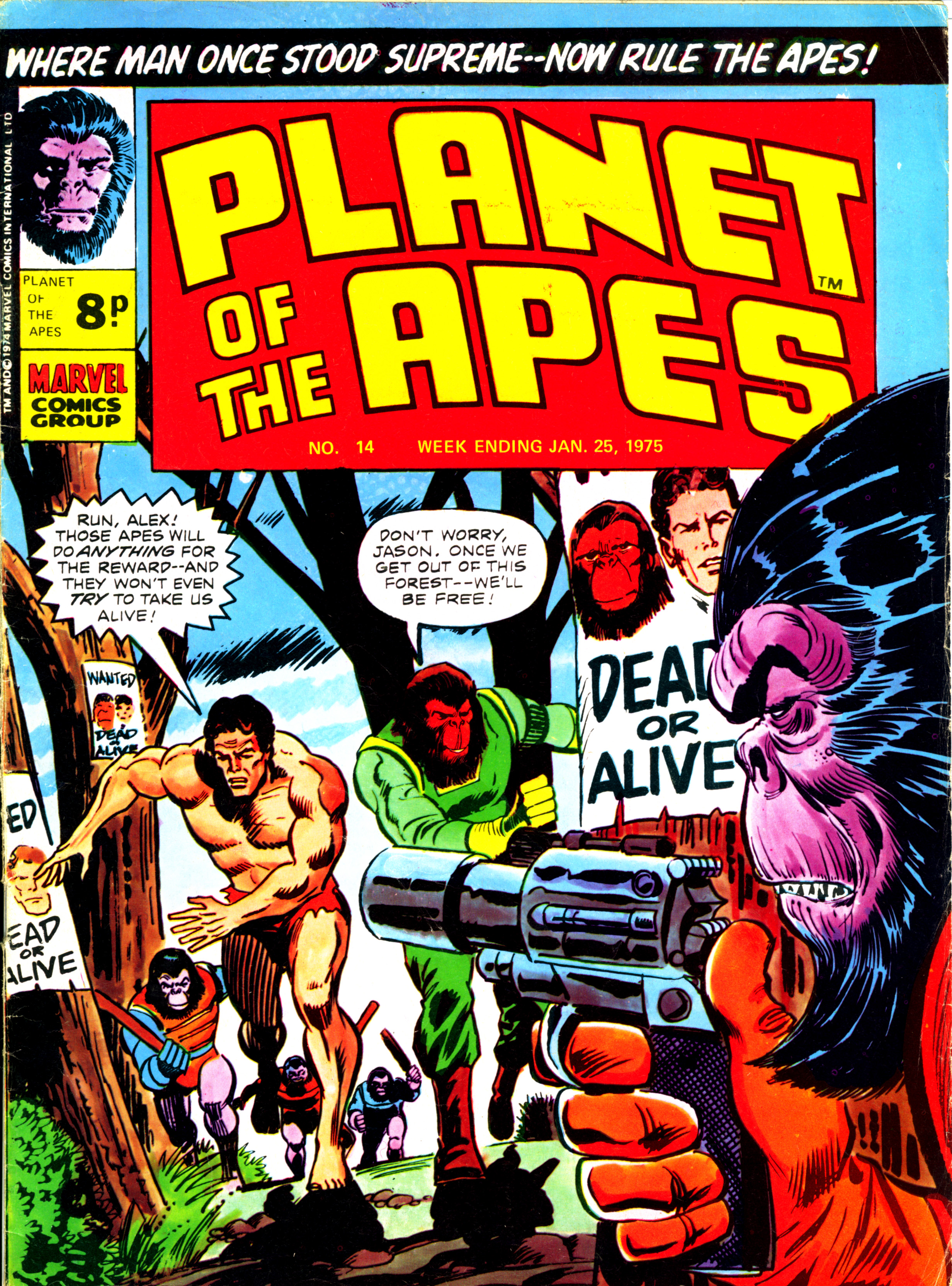 Read online Planet of the Apes (1974) comic -  Issue #14 - 1