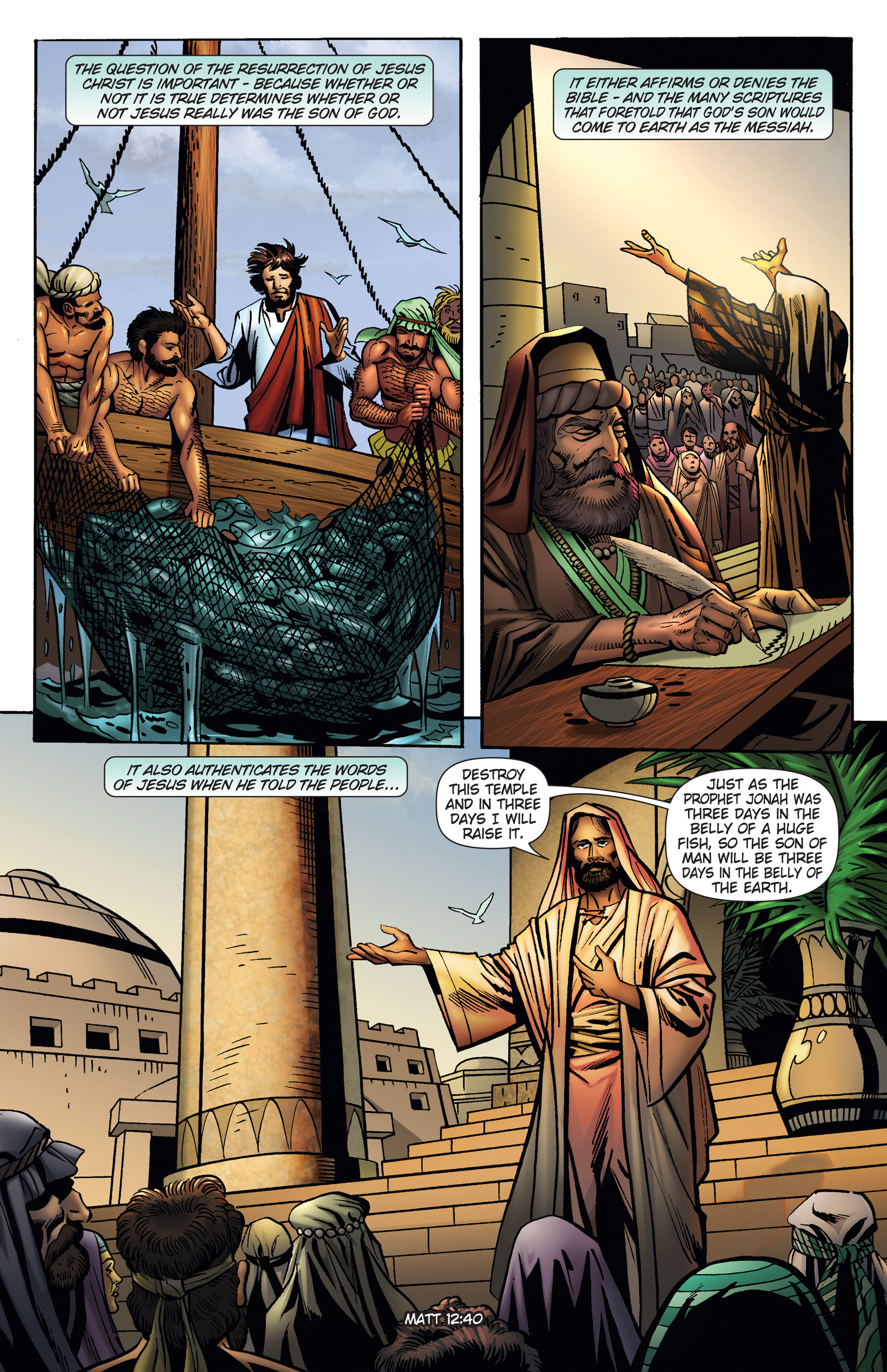 Read online 101 Questions About the Bible and Christianity comic -  Issue #3 - 4
