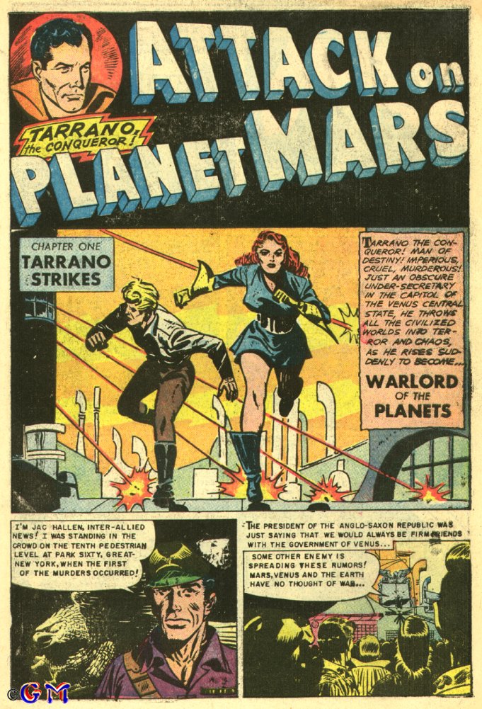 Read online Attack On Planet Mars comic -  Issue # Full - 3