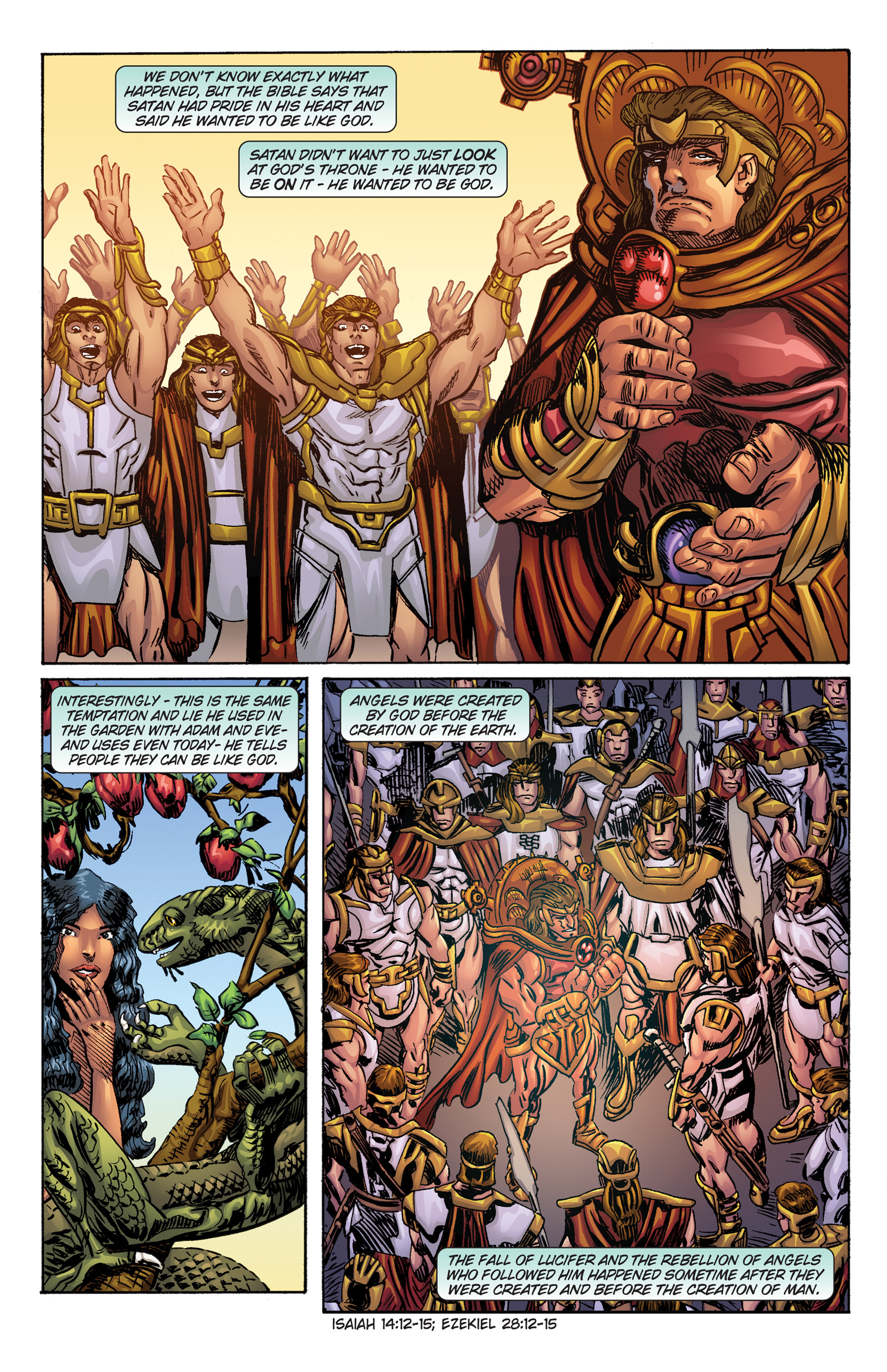 Read online 101 Questions About the Bible and Christianity comic -  Issue #2 - 12