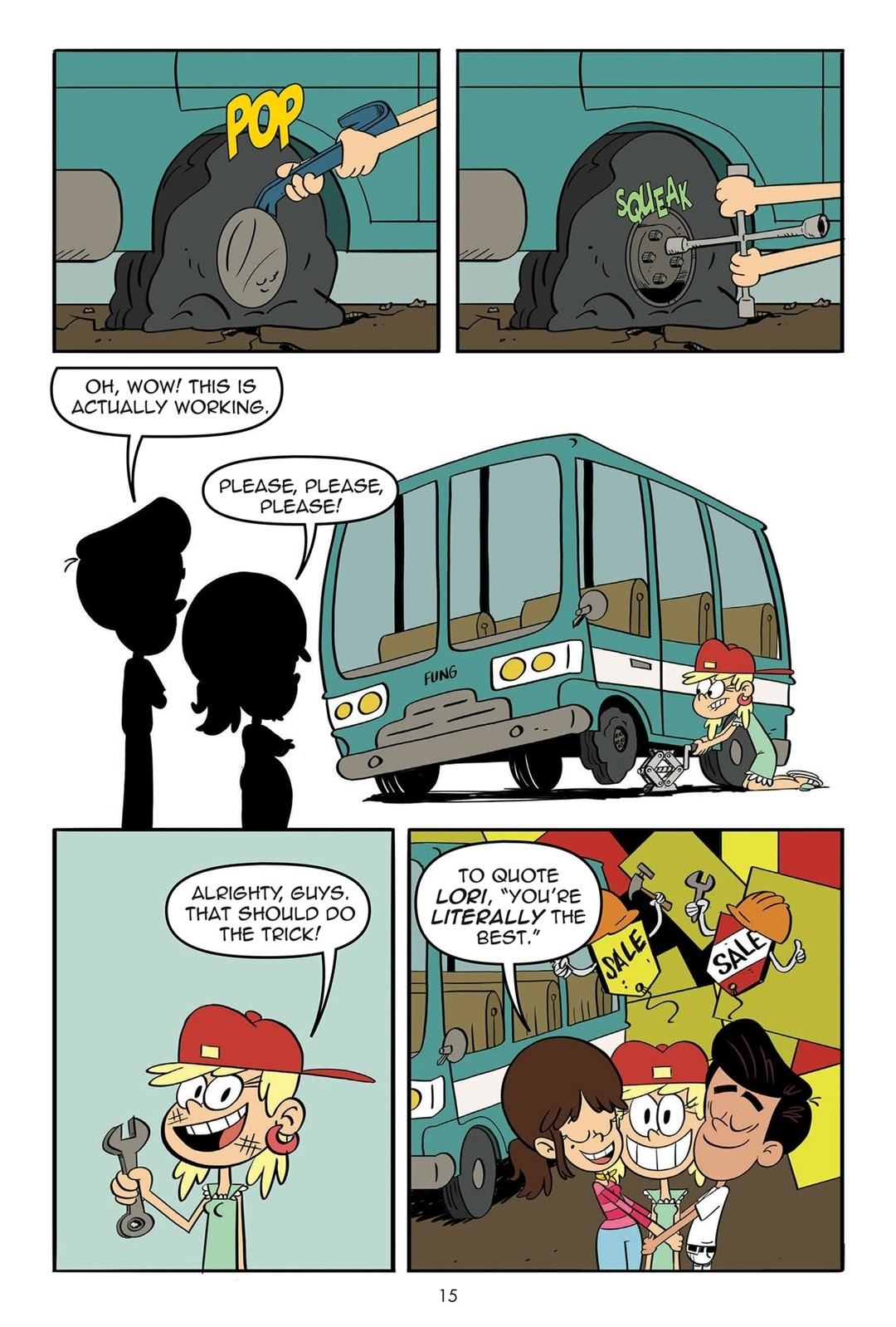 Read online The Loud House comic -  Issue #11 - 16