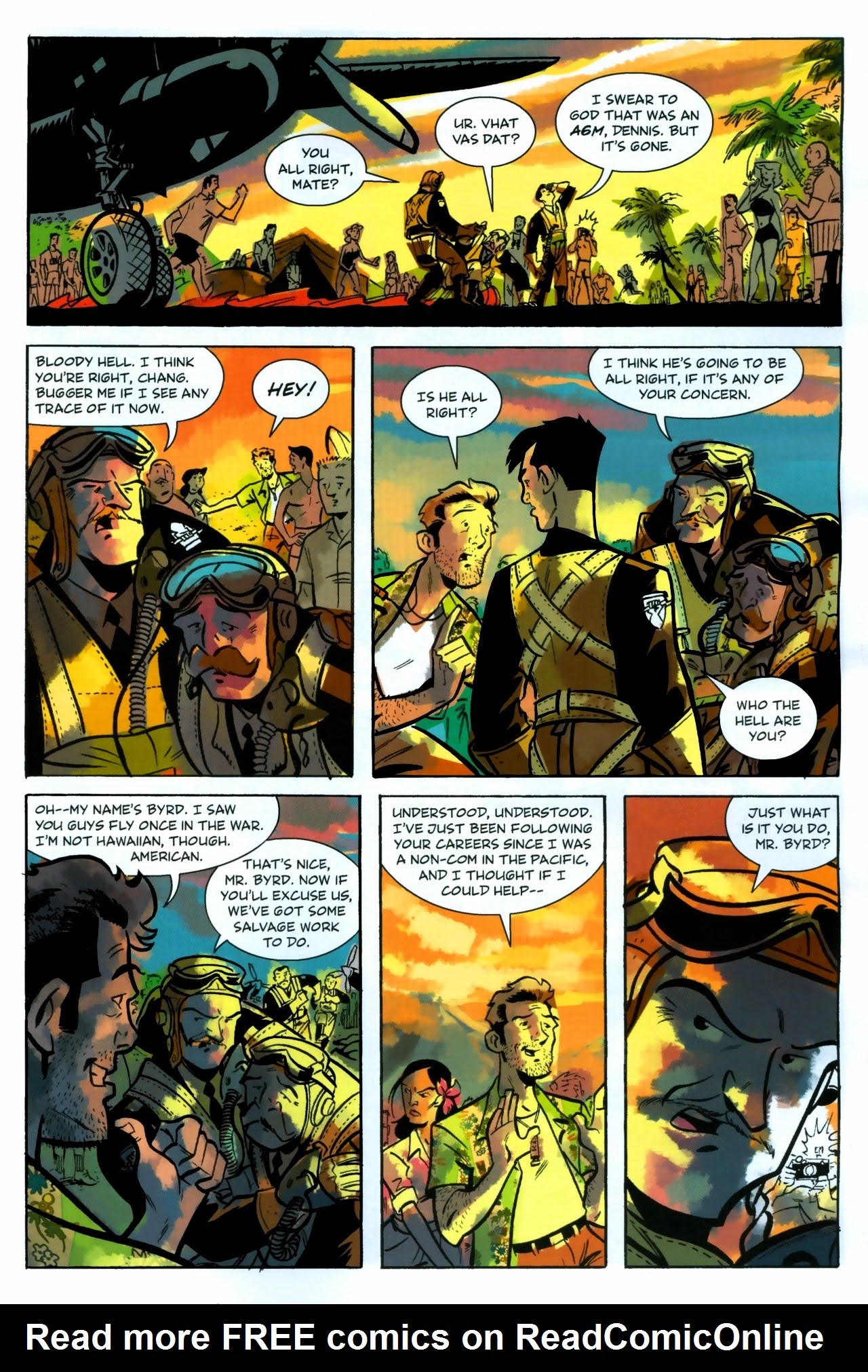 Read online Hawaiian Dick: Screaming Black Thunder comic -  Issue #1 - 9