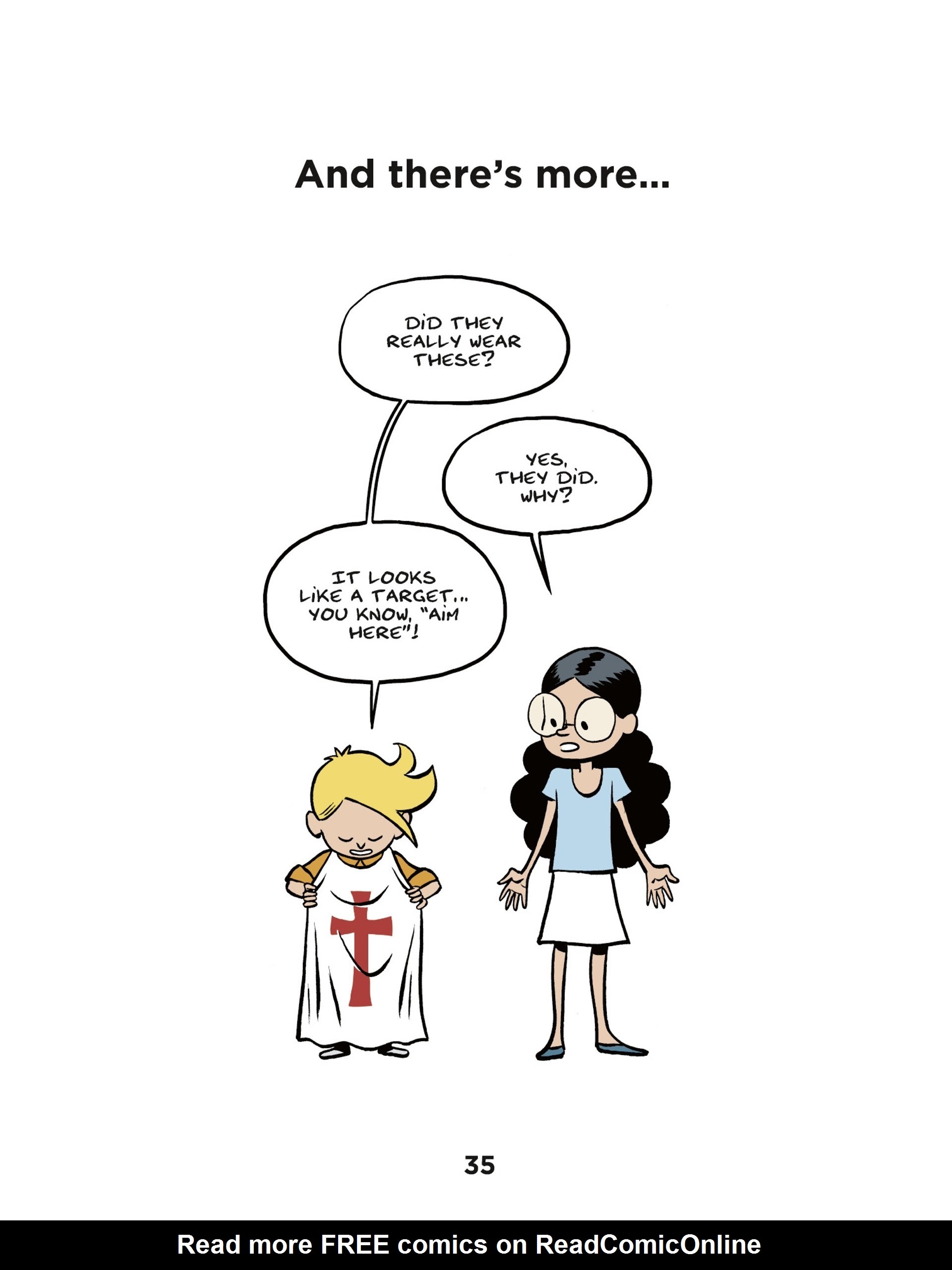 Read online On The History Trail With Ariane & Nino comic -  Issue #3 - 35