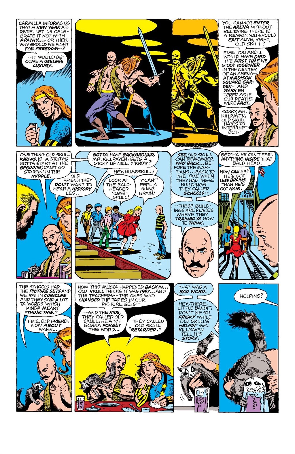 Read online Killraven Epic Collection: Warrior of the Worlds comic -  Issue # TPB (Part 4) - 69