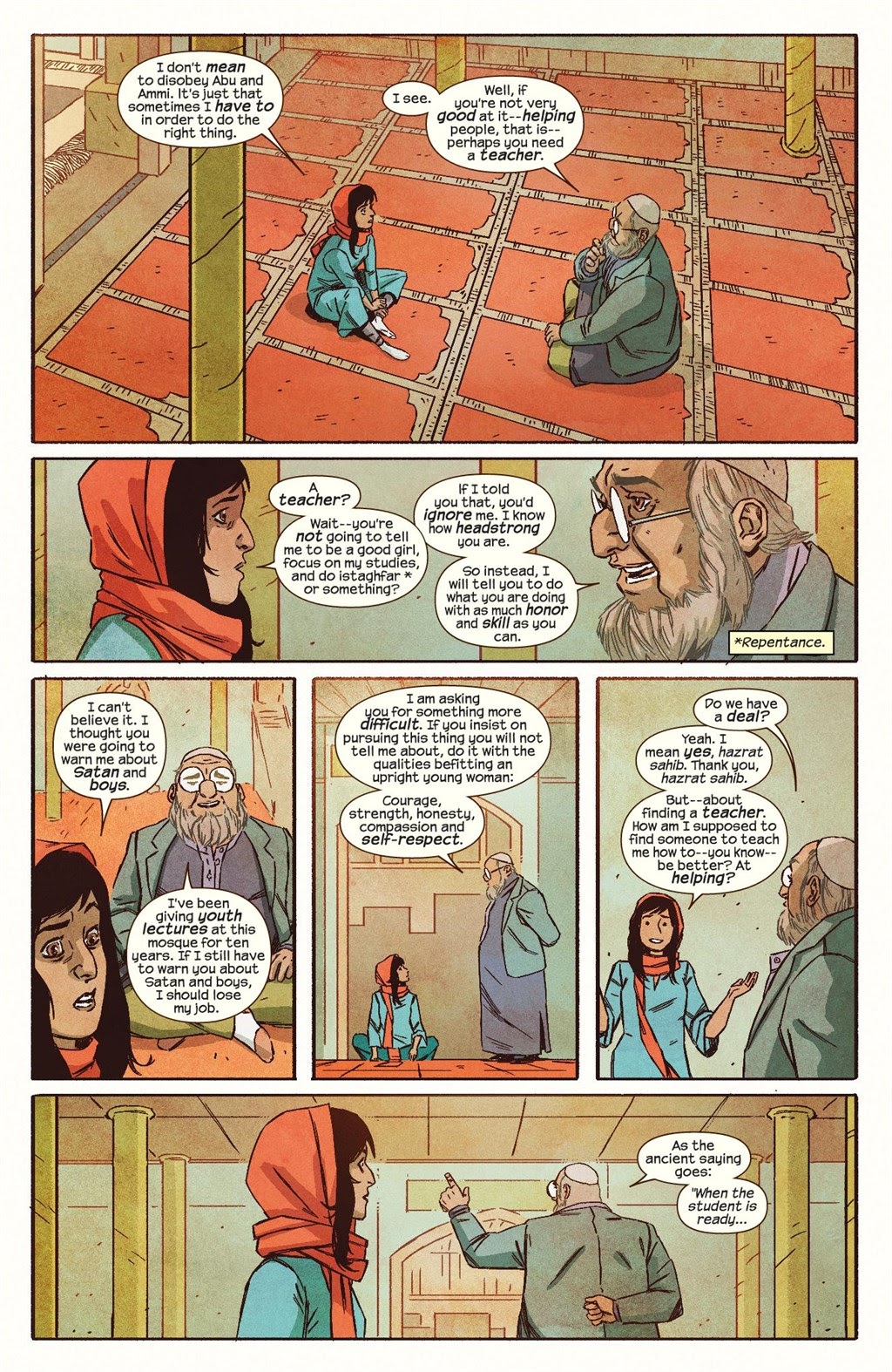 Read online Ms. Marvel Meets The Marvel Universe comic -  Issue # TPB (Part 1) - 8