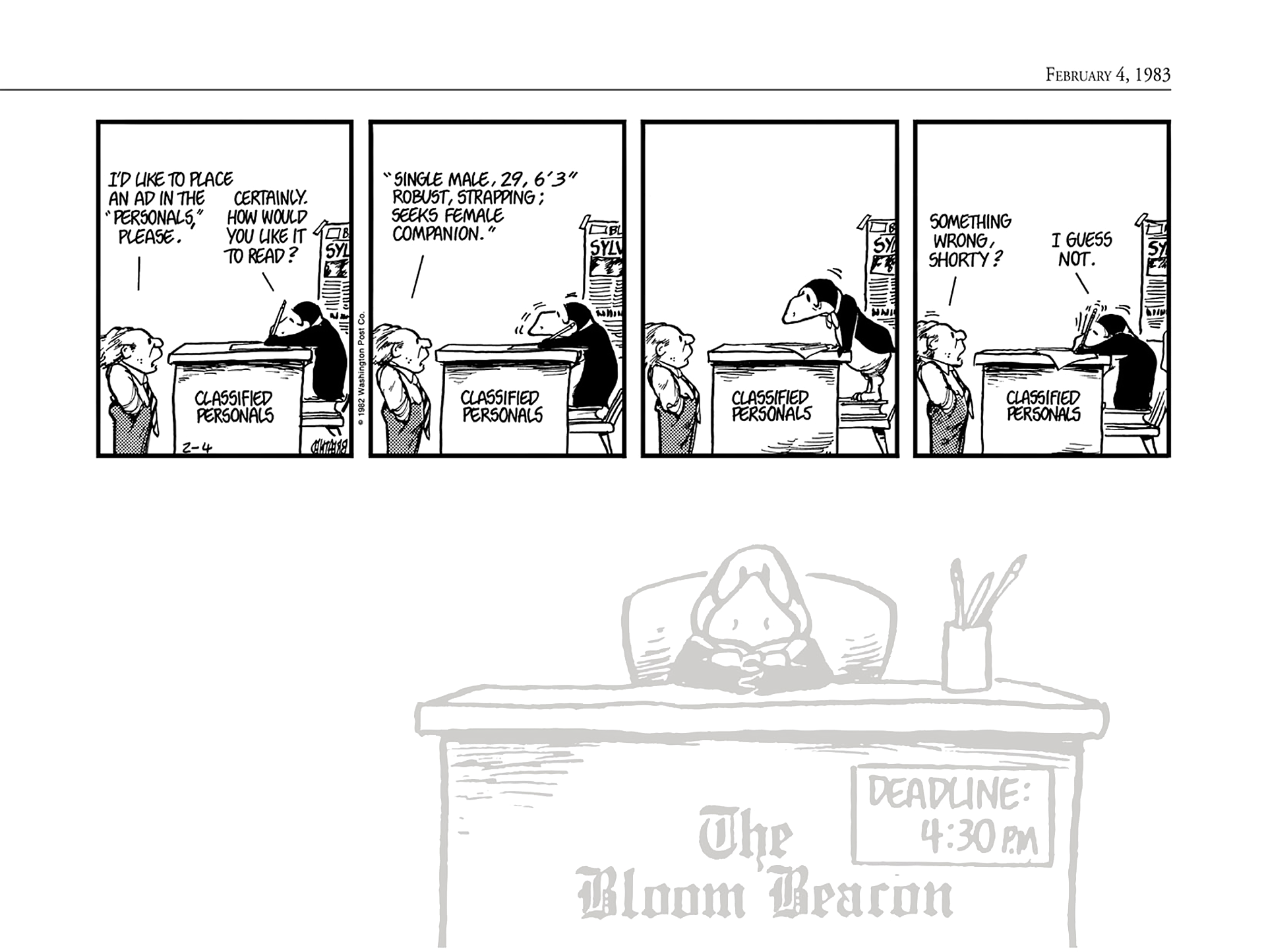 Read online The Bloom County Digital Library comic -  Issue # TPB 3 (Part 1) - 45
