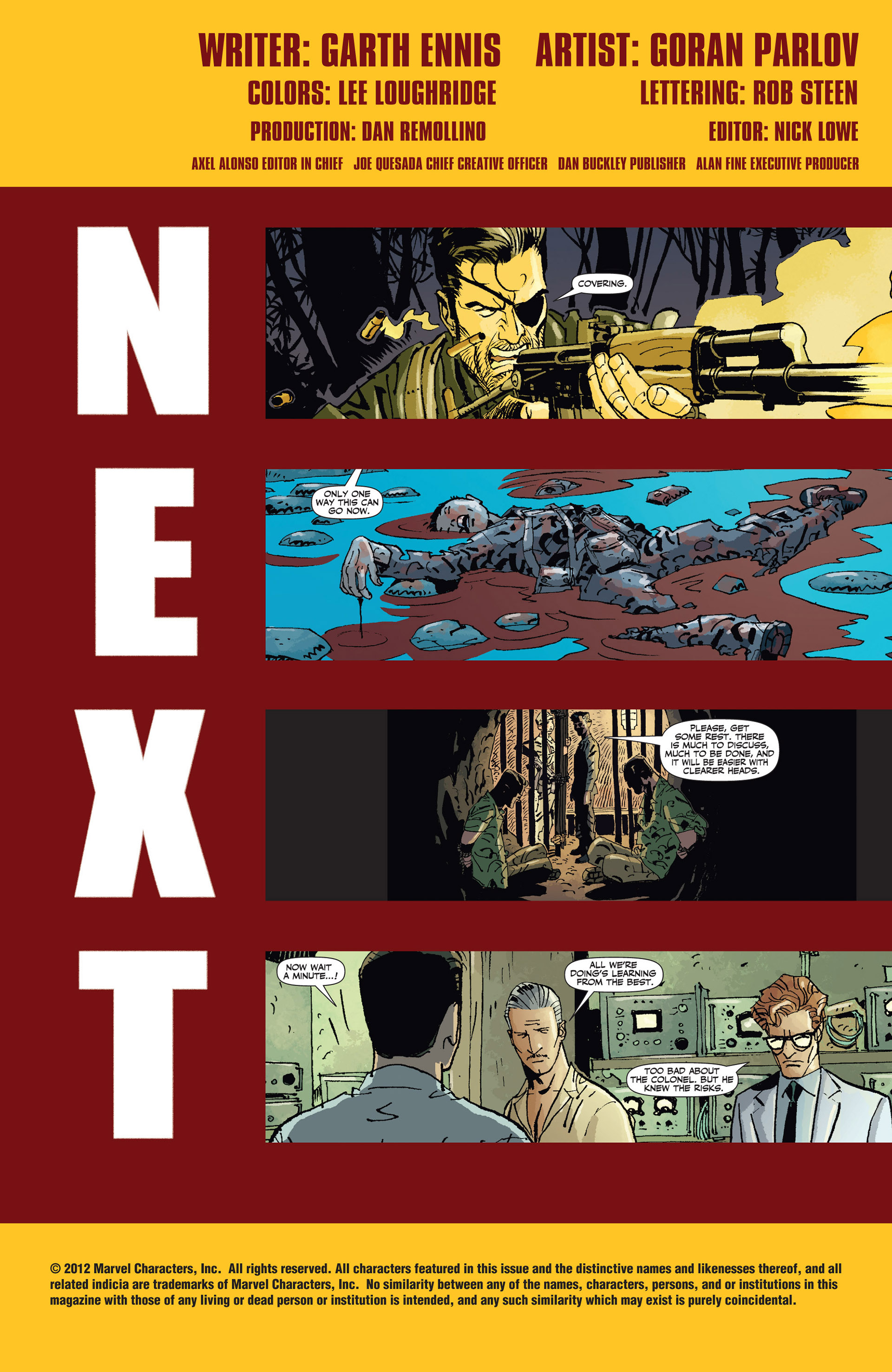 Read online Fury MAX comic -  Issue #7 - 23