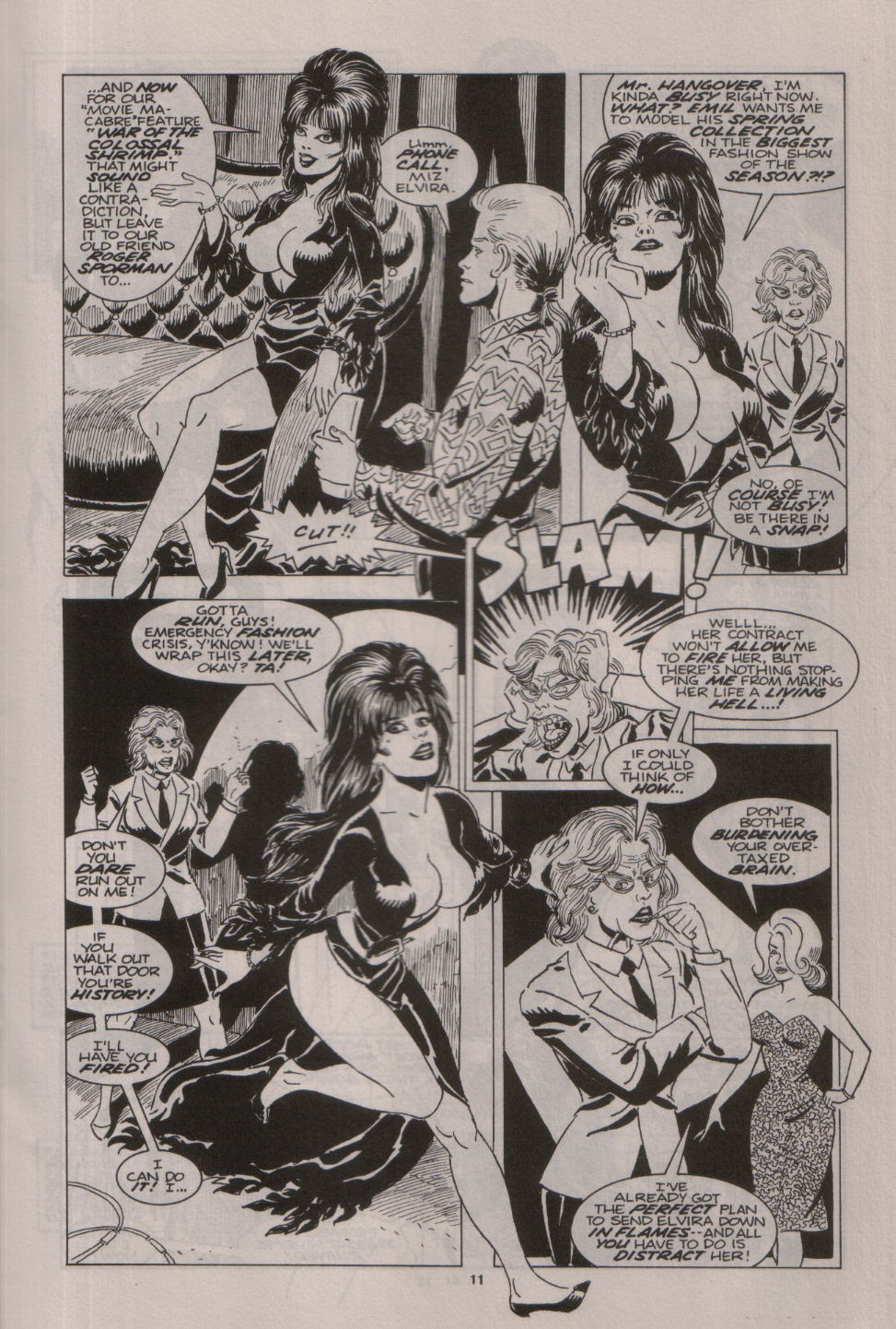 Read online Elvira, Mistress of the Dark comic -  Issue #22 - 12