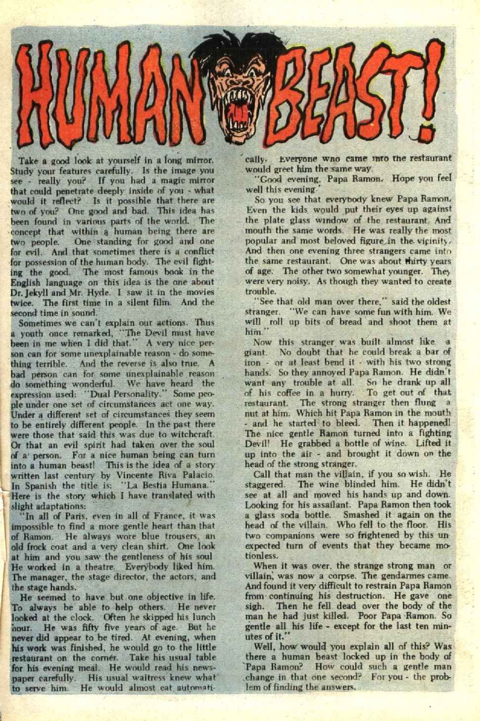 Read online Ghostly Haunts comic -  Issue #25 - 21