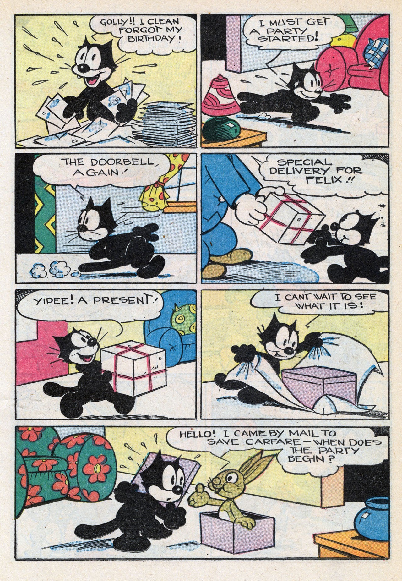 Read online Felix the Cat (1948) comic -  Issue #13 - 17