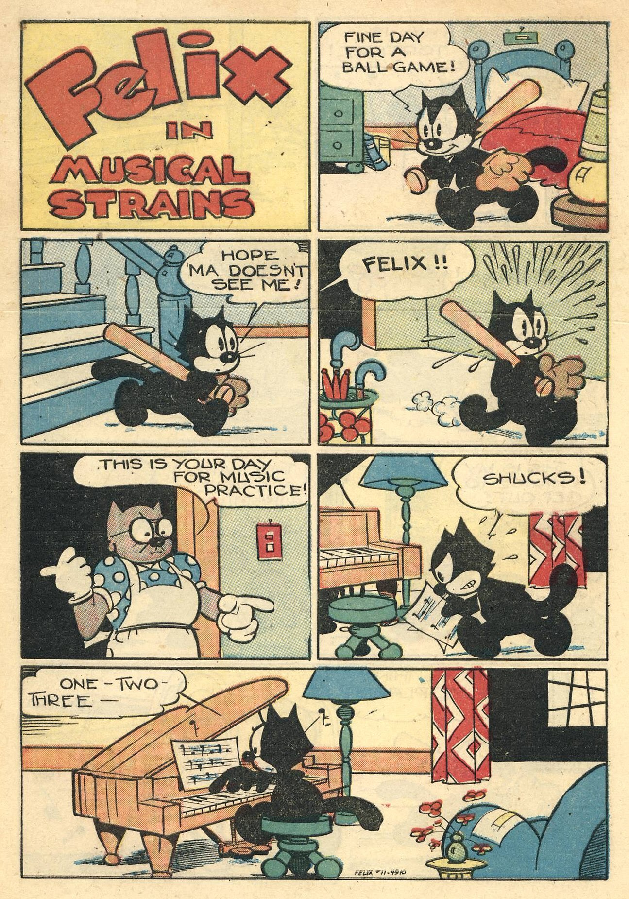 Read online Felix the Cat (1948) comic -  Issue #11 - 3