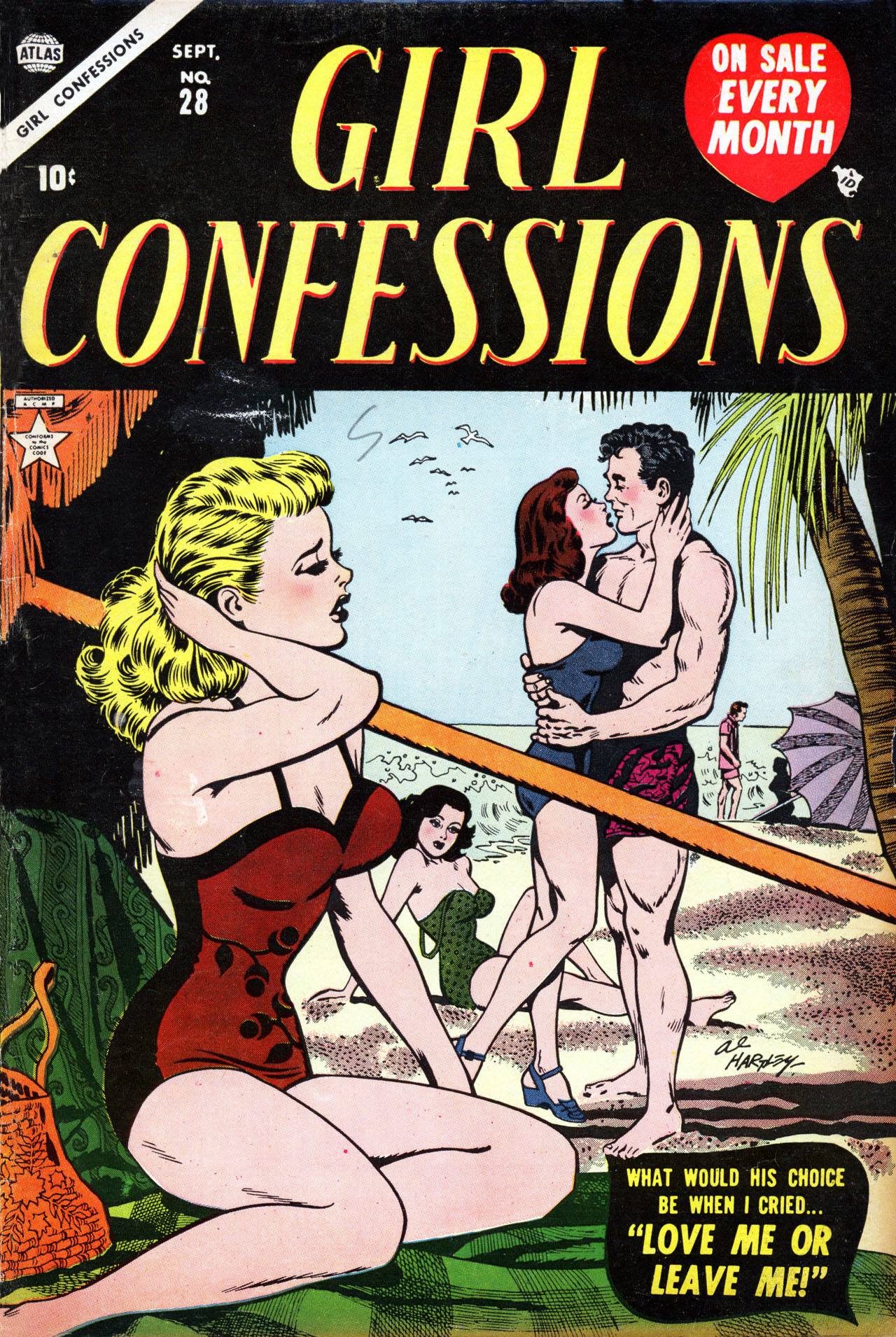 Read online Girl Confessions comic -  Issue #28 - 1