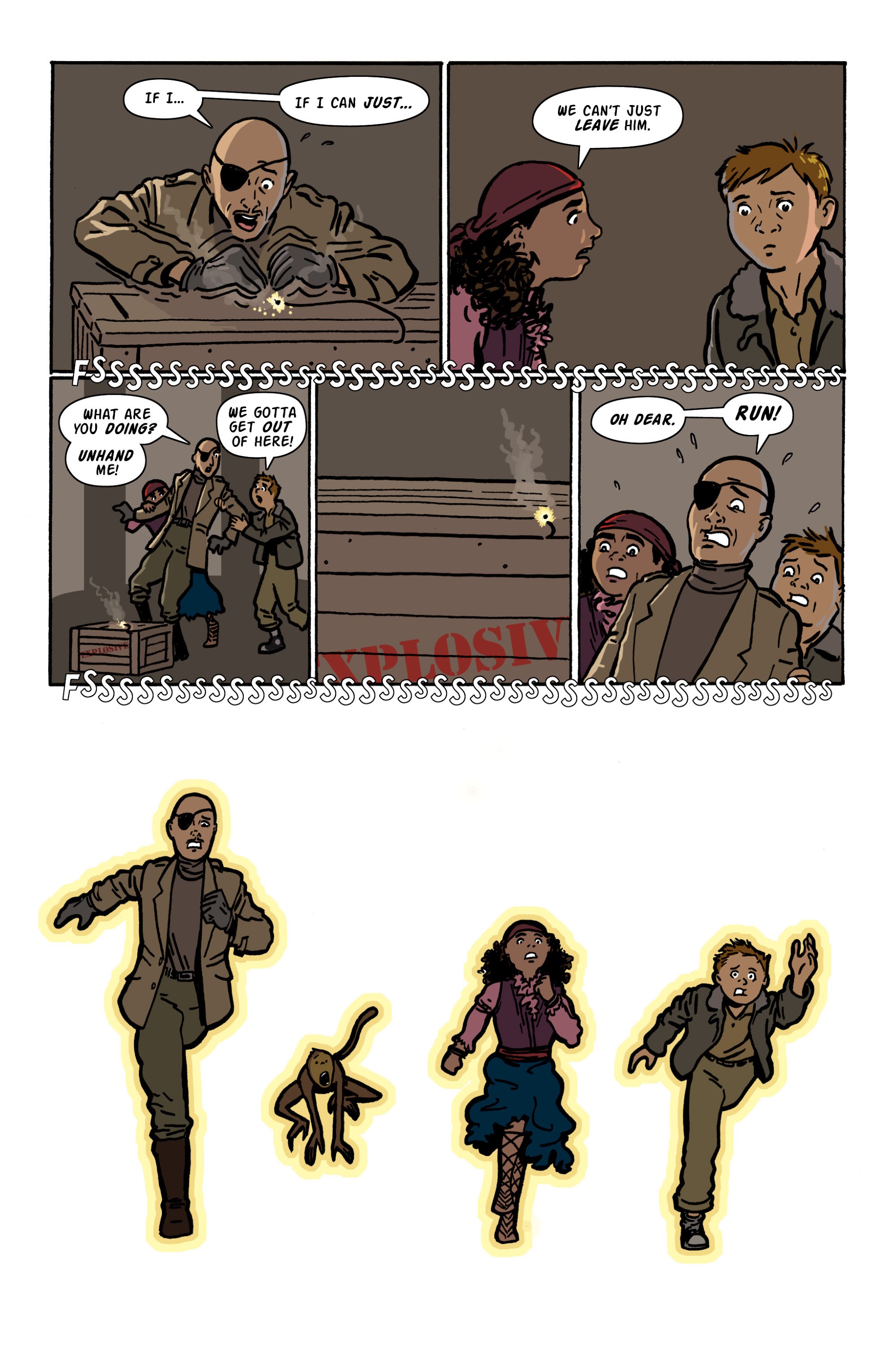 Read online Rocket Robinson and the Pharaoh's Fortune comic -  Issue # TPB (Part 3) - 27