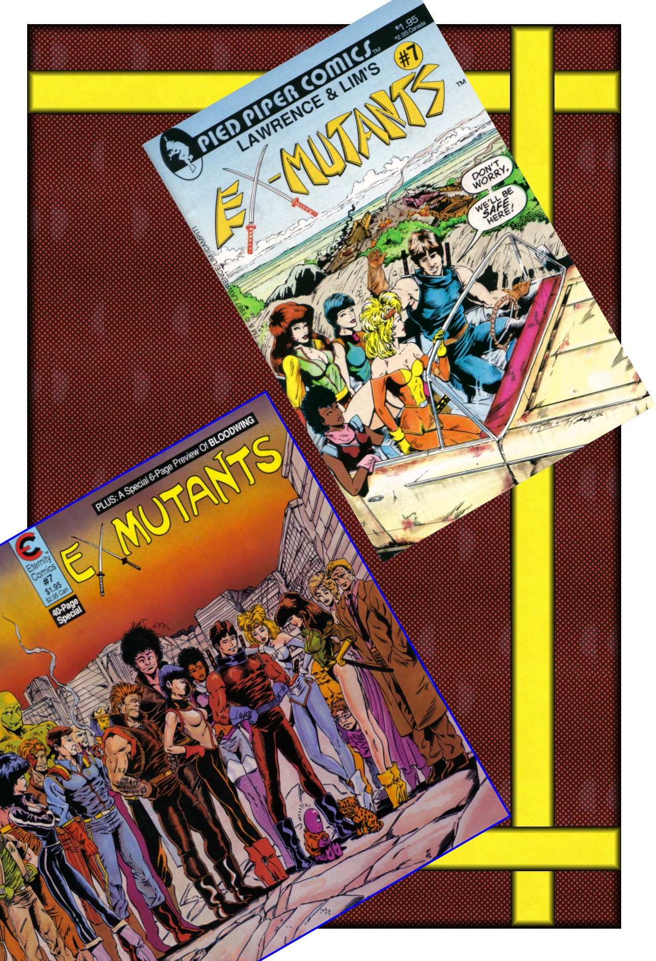 Read online Ex-Mutants (1986) comic -  Issue #7 - 1