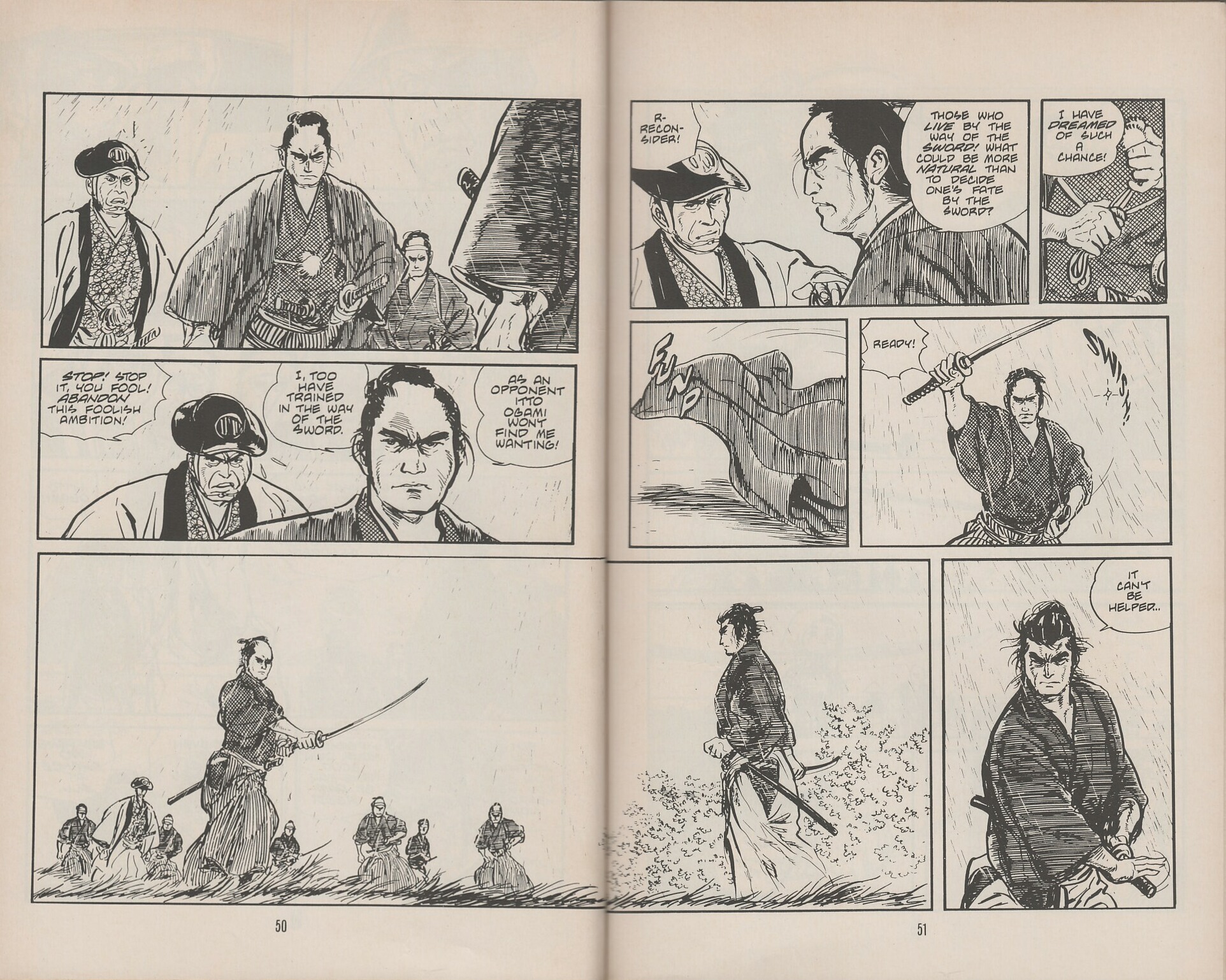 Read online Lone Wolf and Cub comic -  Issue #14 - 55