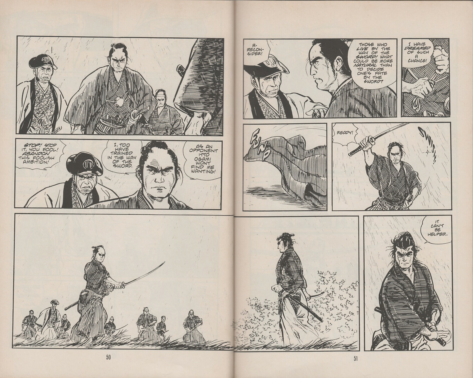 Read online Lone Wolf and Cub comic -  Issue #14 - 55