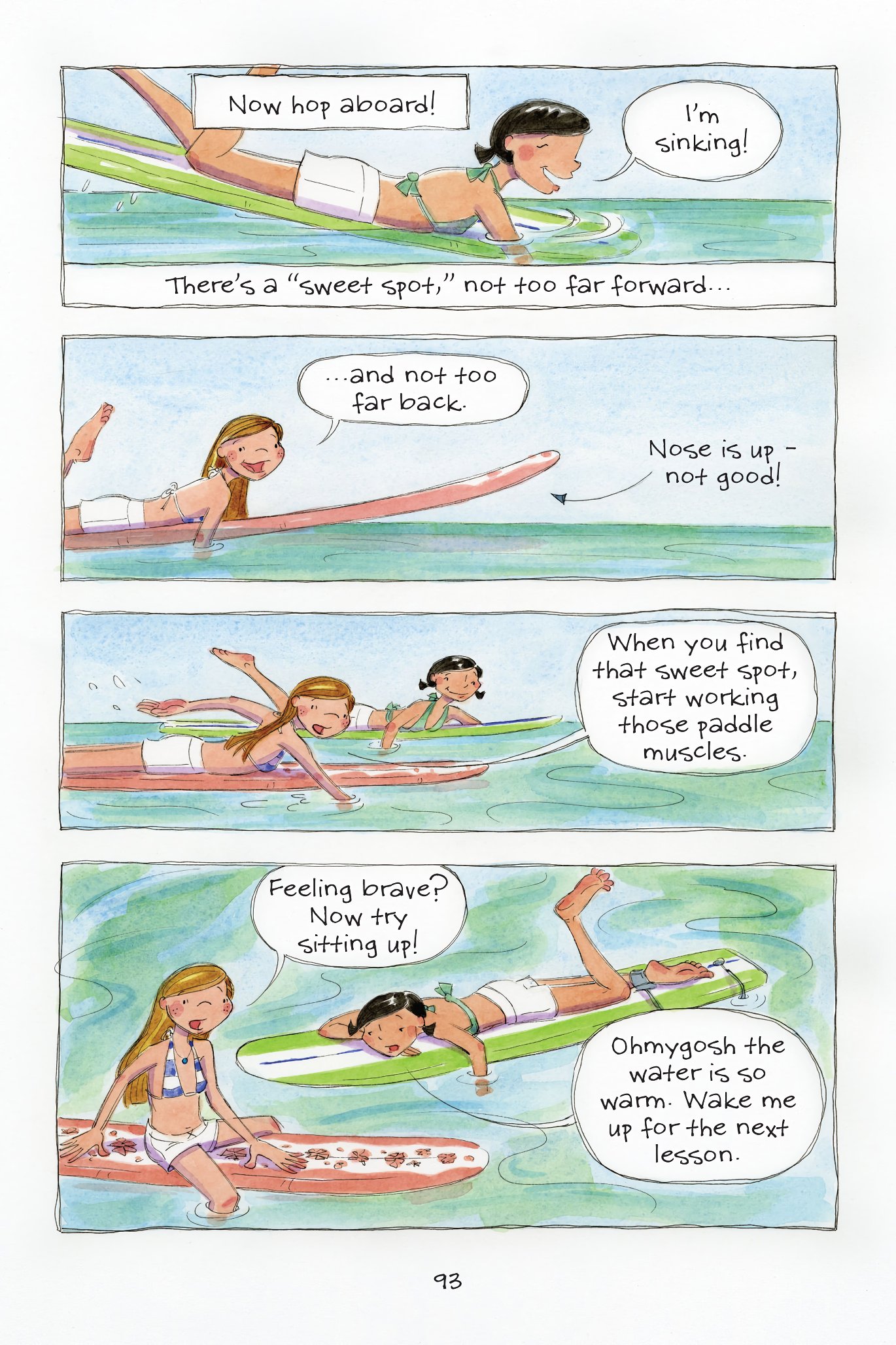 Read online The Science of Surfing: A Surfside Girls Guide to the Ocean comic -  Issue # TPB - 93