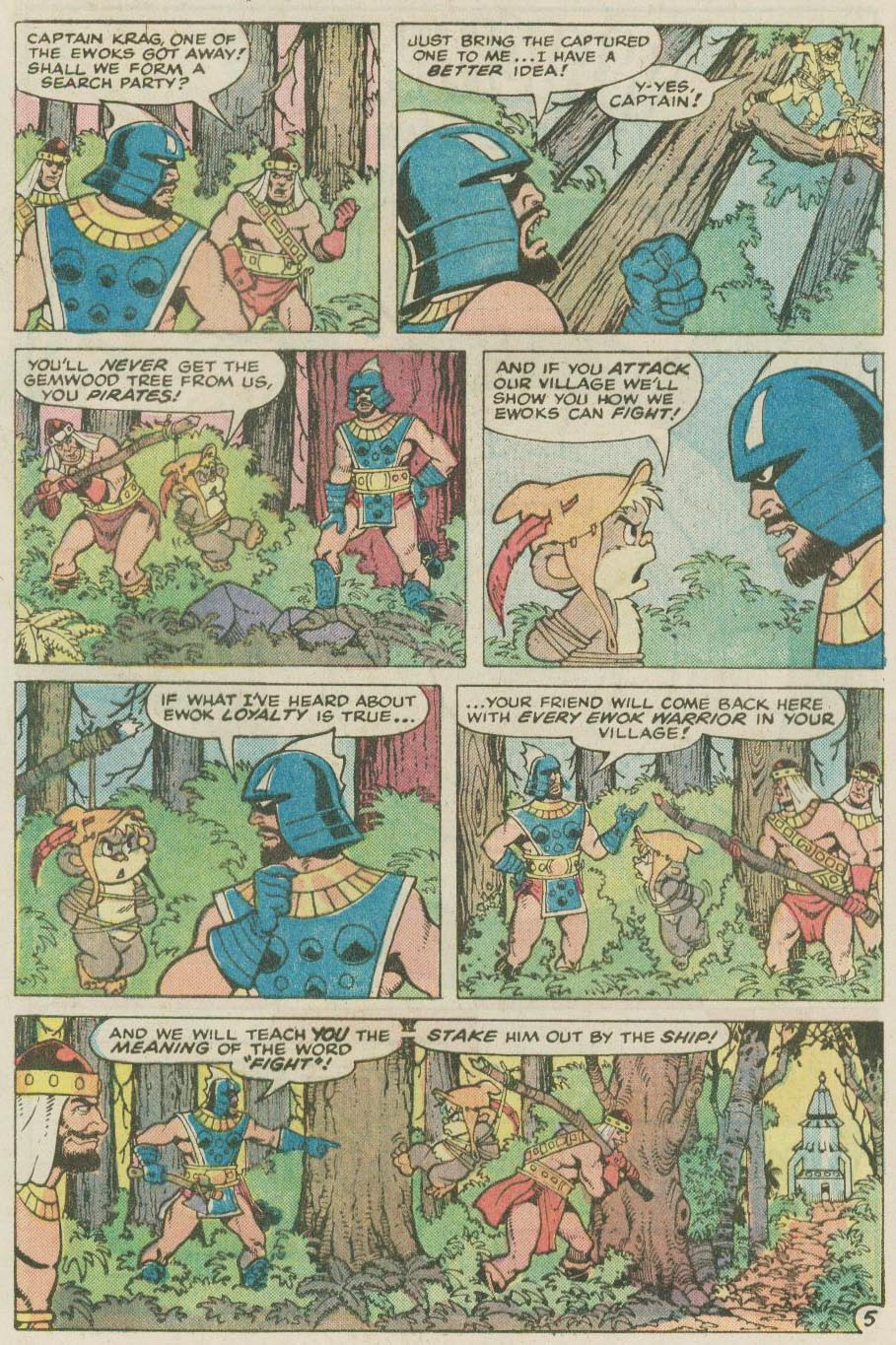 Read online Ewoks (1987) comic -  Issue #2 - 7