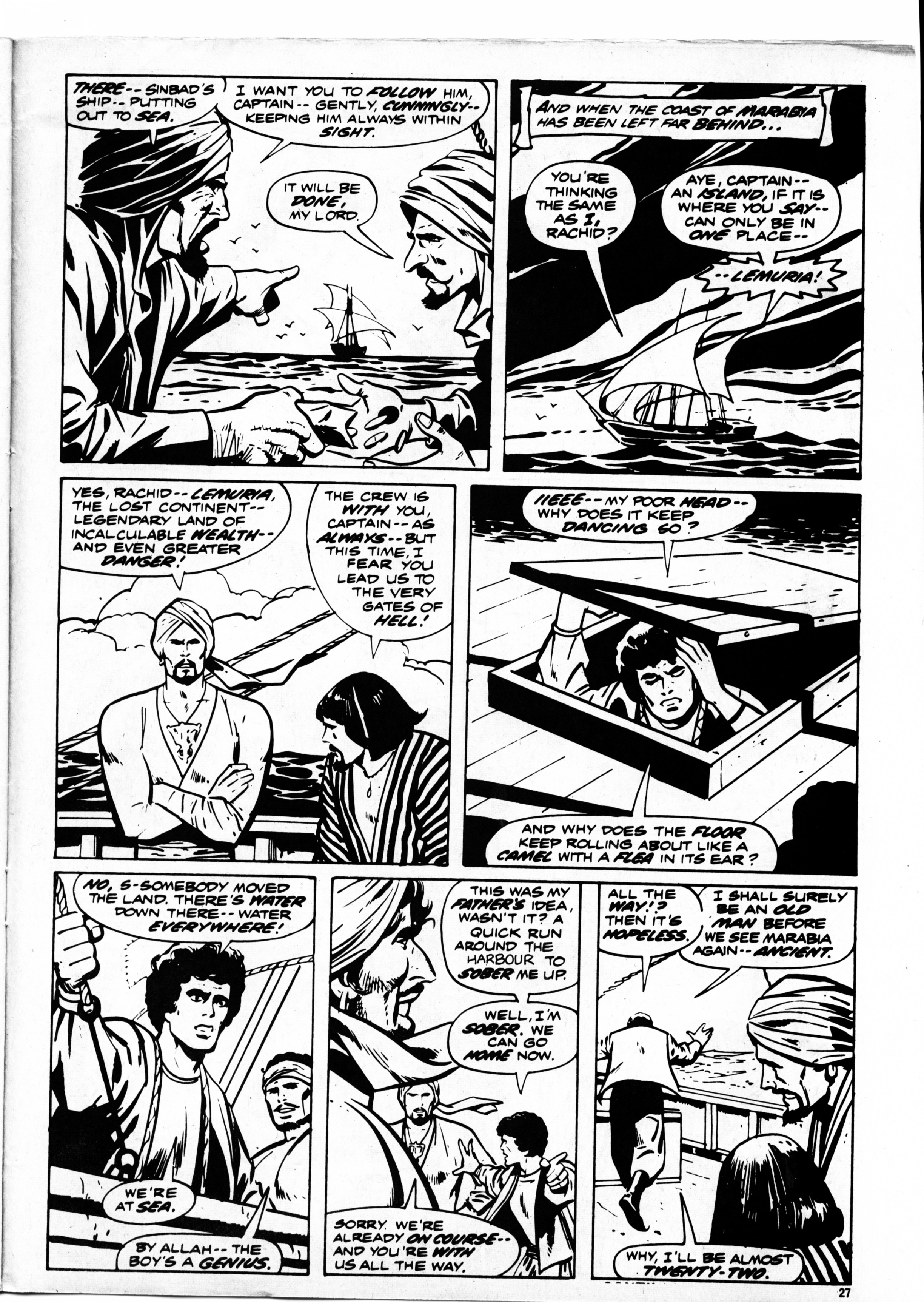 Read online Planet of the Apes (1974) comic -  Issue #36 - 27