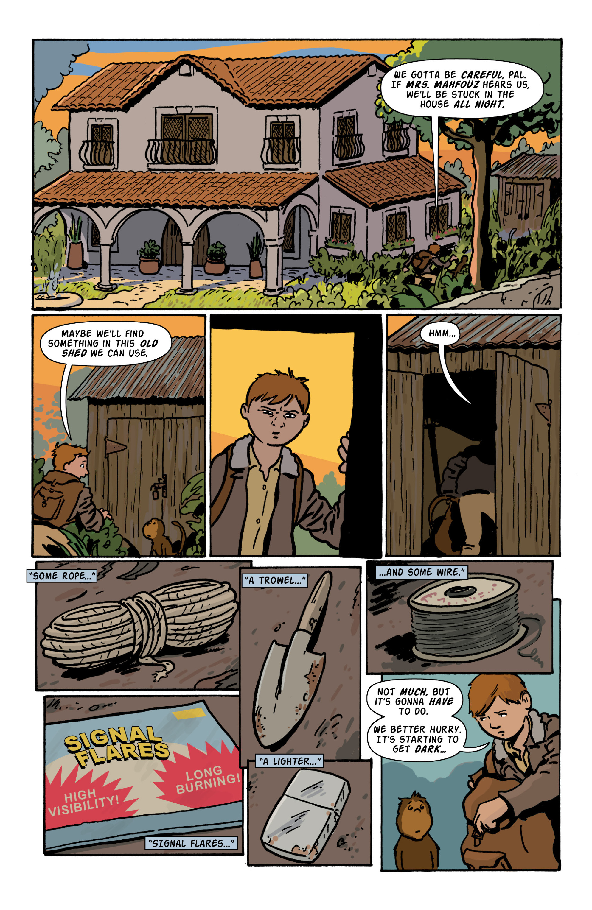 Read online Rocket Robinson and the Pharaoh's Fortune comic -  Issue # TPB (Part 2) - 81