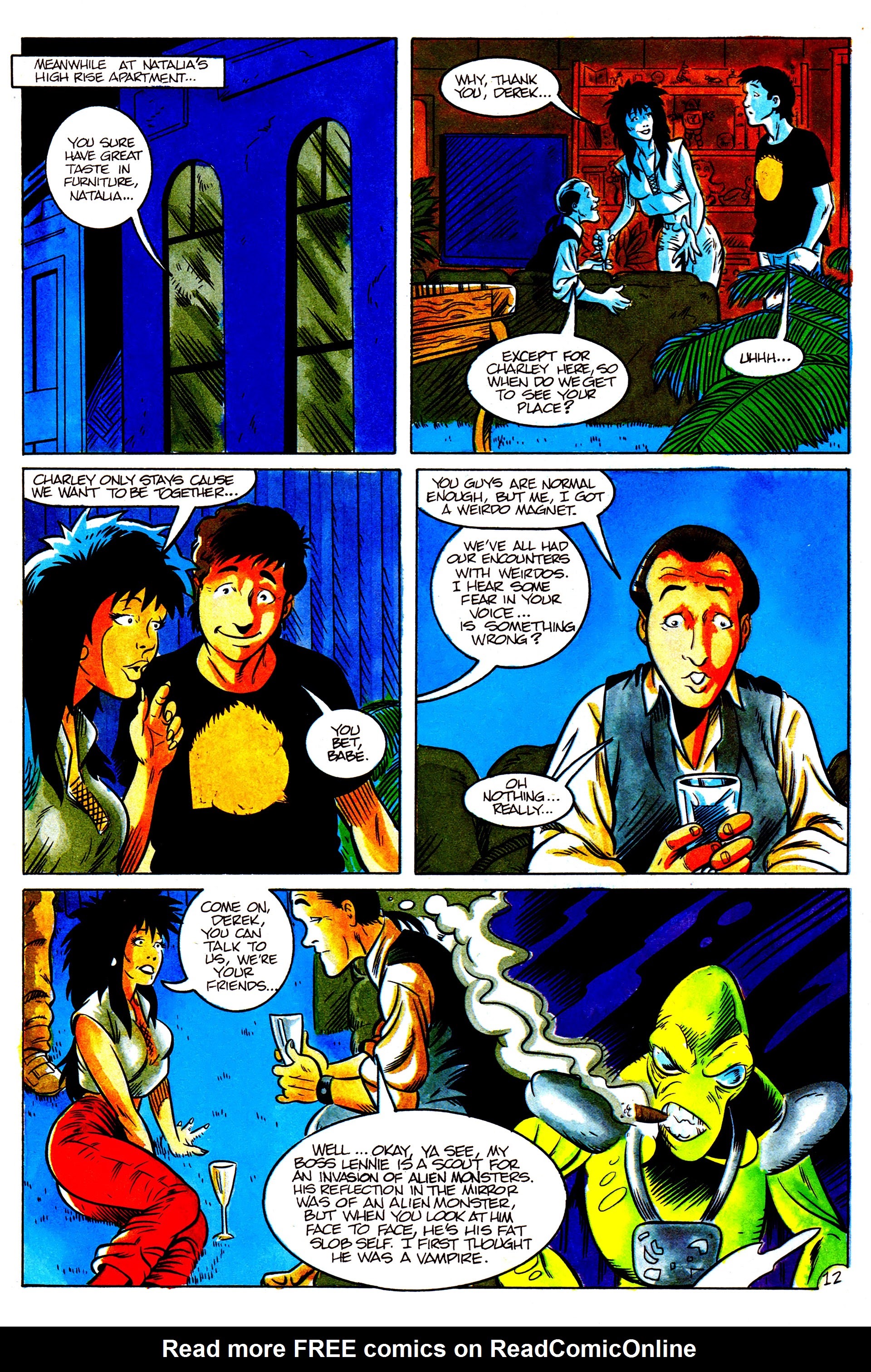 Read online Fright Night (1988) comic -  Issue #11 - 14
