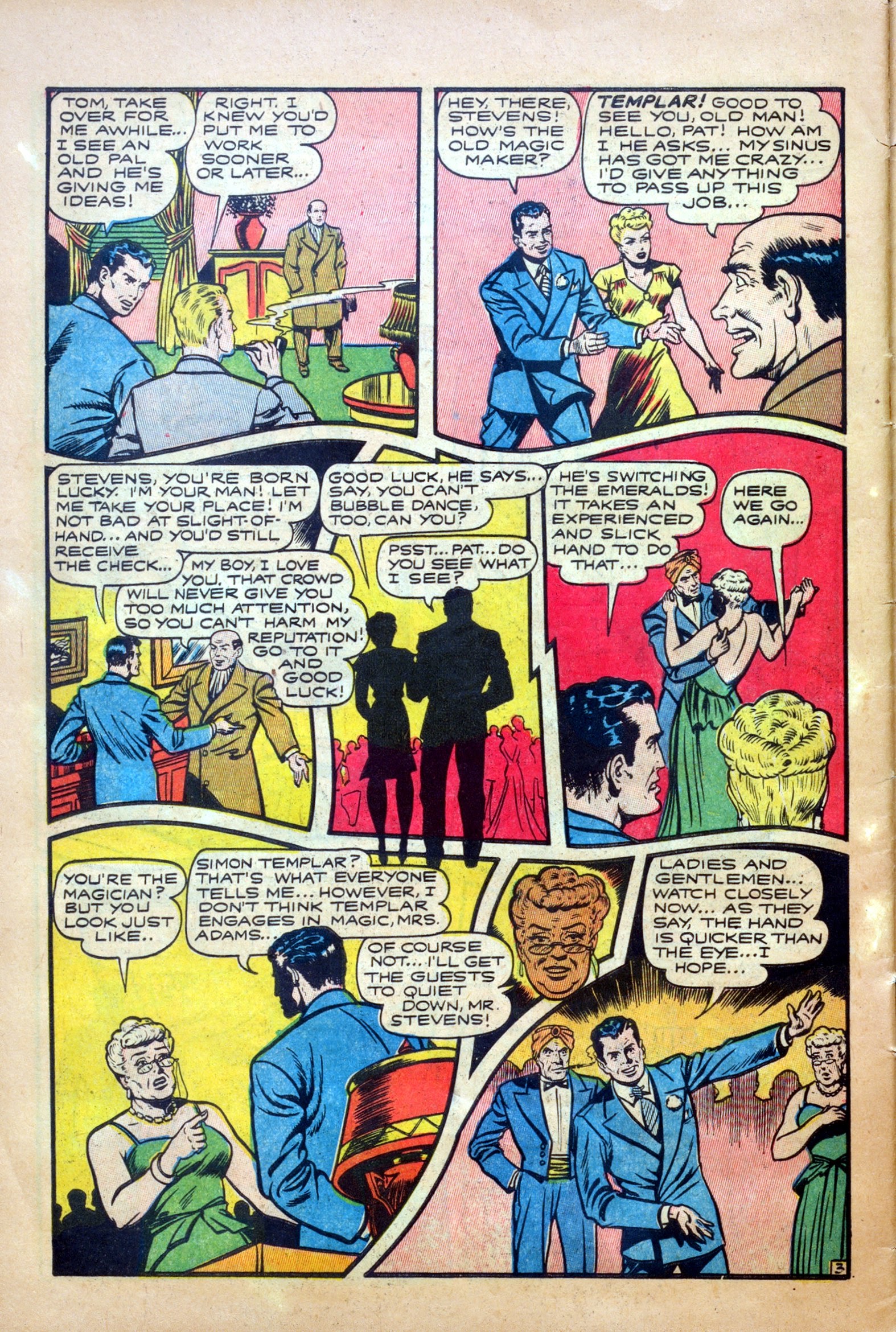 Read online The Saint (1947) comic -  Issue #1 - 30
