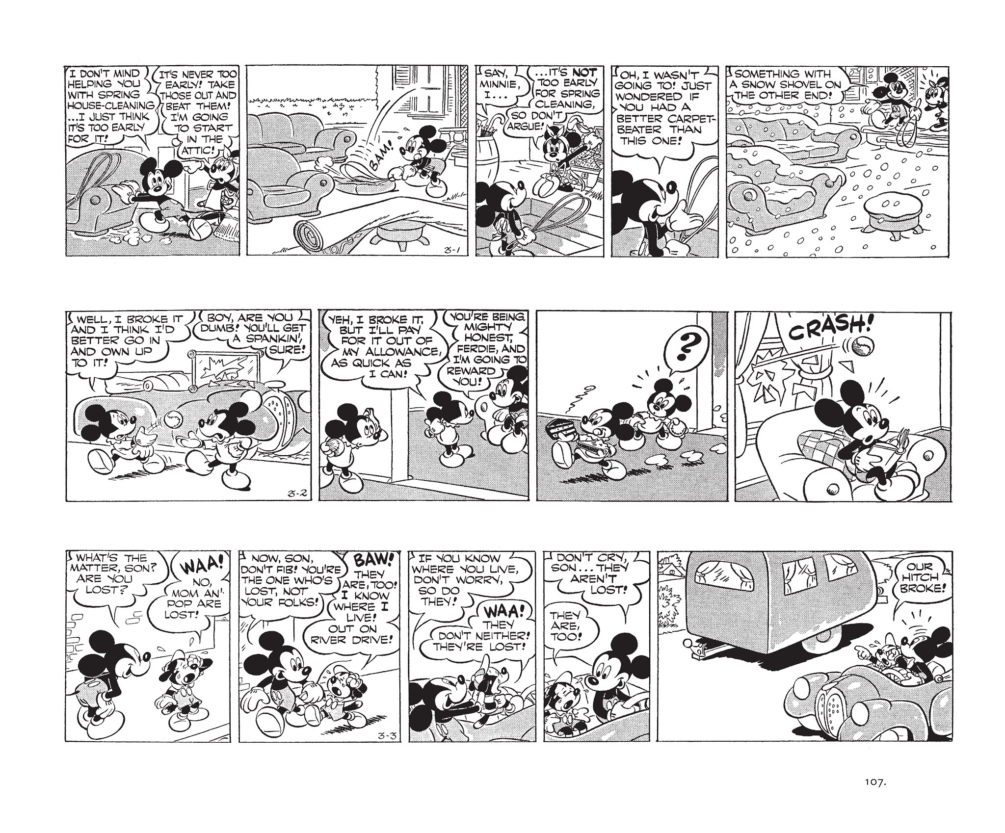Read online Walt Disney's Mickey Mouse by Floyd Gottfredson comic -  Issue # TPB 7 (Part 2) - 7