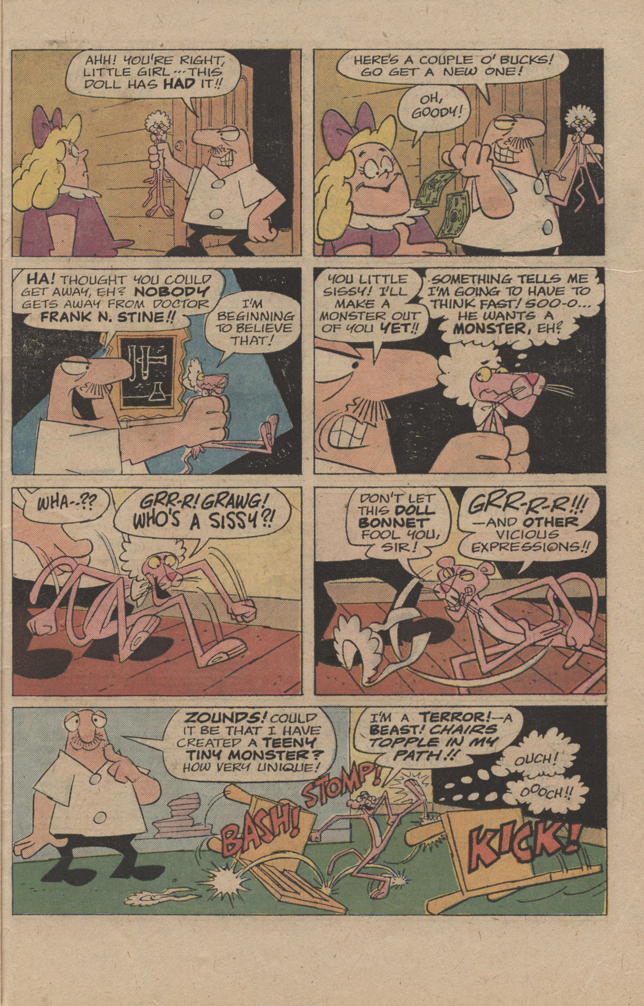 Read online The Pink Panther (1971) comic -  Issue #29 - 31