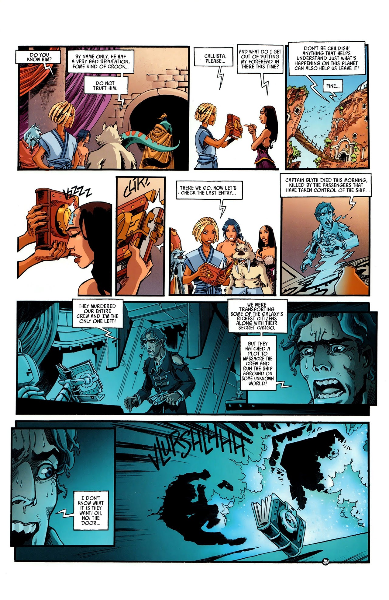 Read online Ythaq: The Forsaken World comic -  Issue #3 - 51