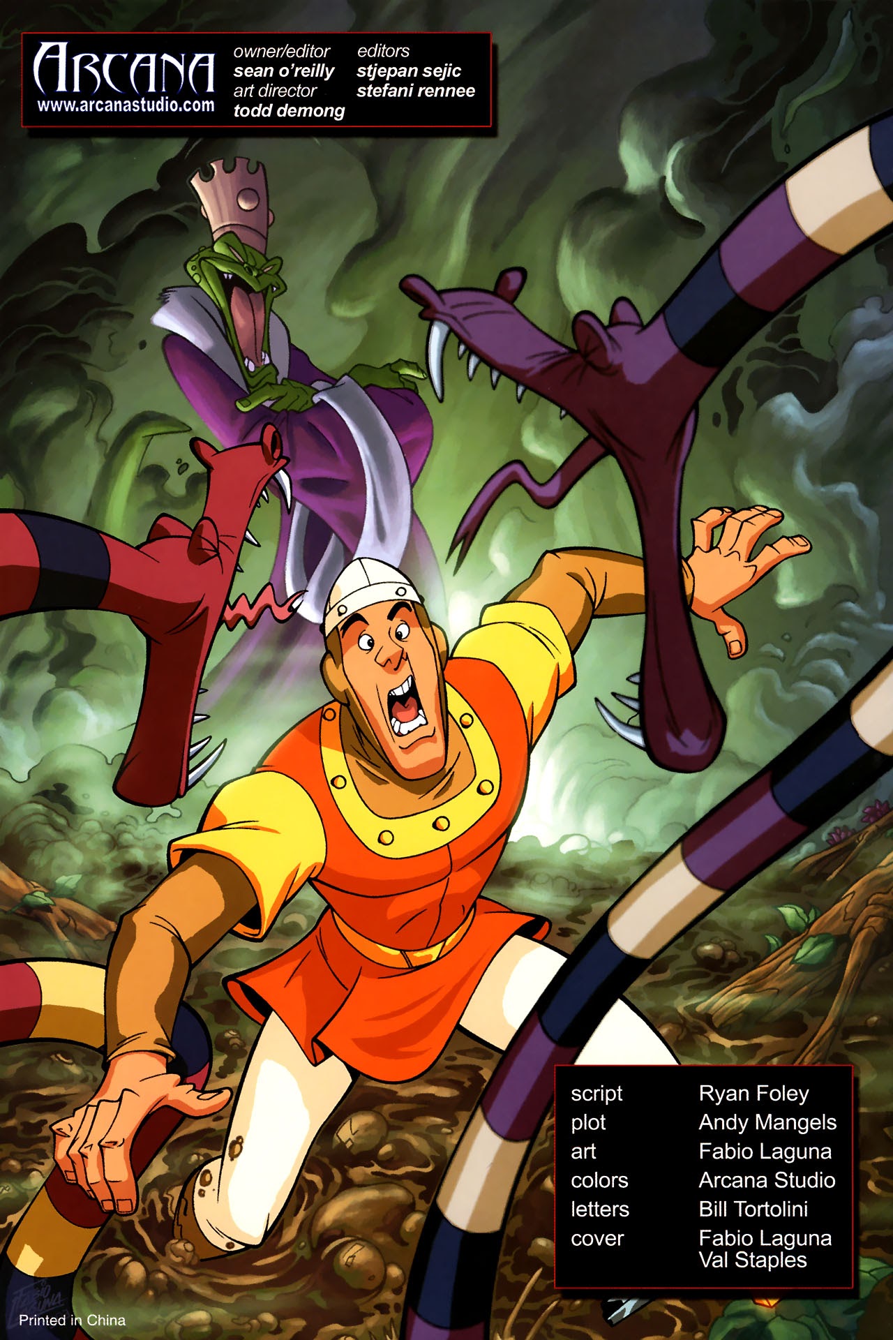 Read online Dragon's Lair (2006) comic -  Issue #3 - 2