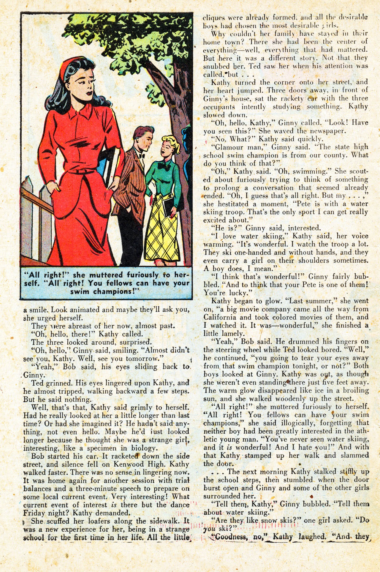 Read online Junior Miss (1947) comic -  Issue #33 - 41