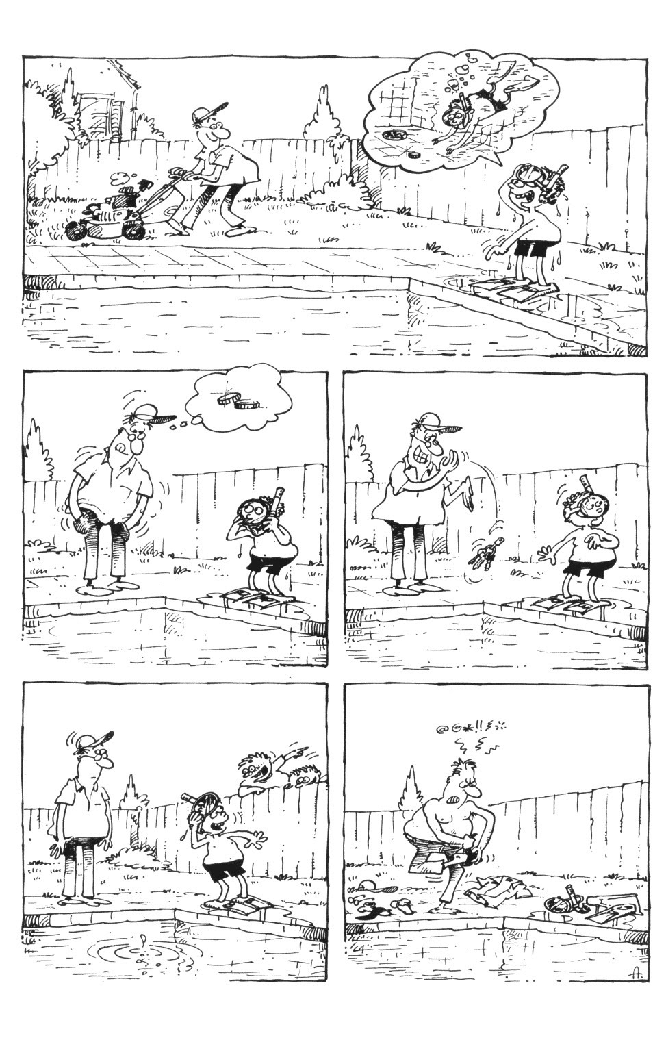 Read online Sergio Aragonés Actions Speak comic -  Issue #1 - 16