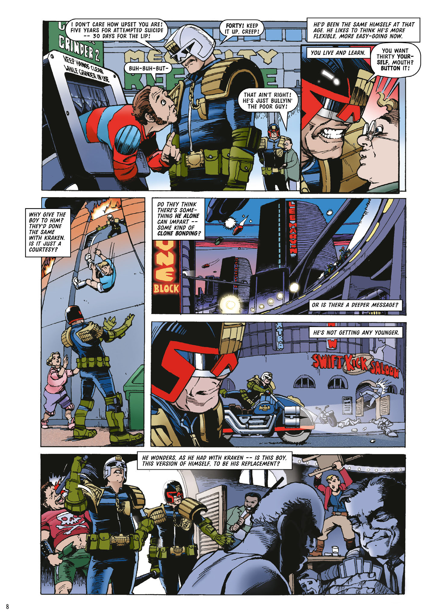 Read online Judge Dredd: The Complete Case Files comic -  Issue # TPB 32 (Part 1) - 10