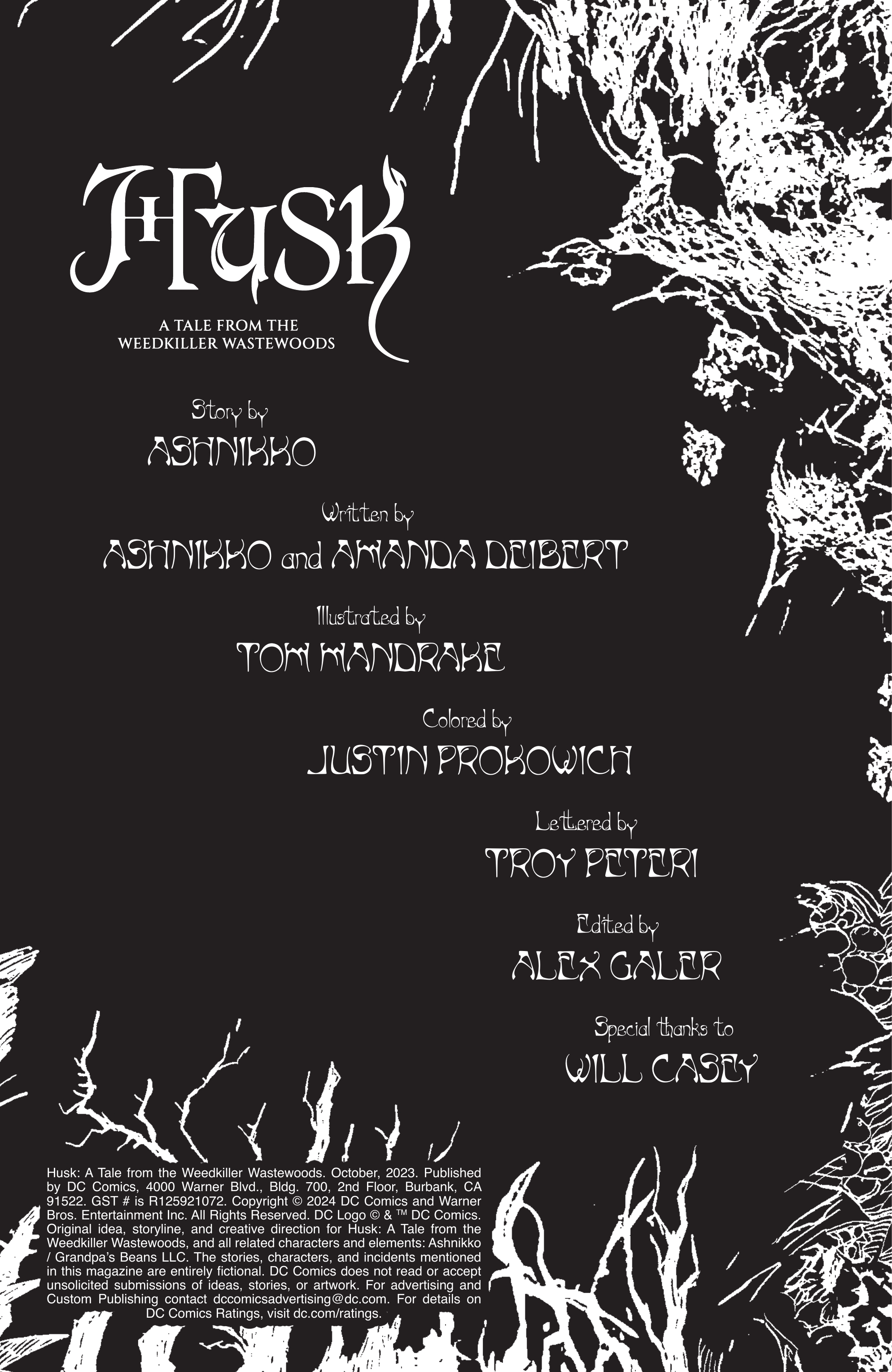 Read online Husk: A Tale from the Weedkiller Wastewoods comic -  Issue # Full - 2