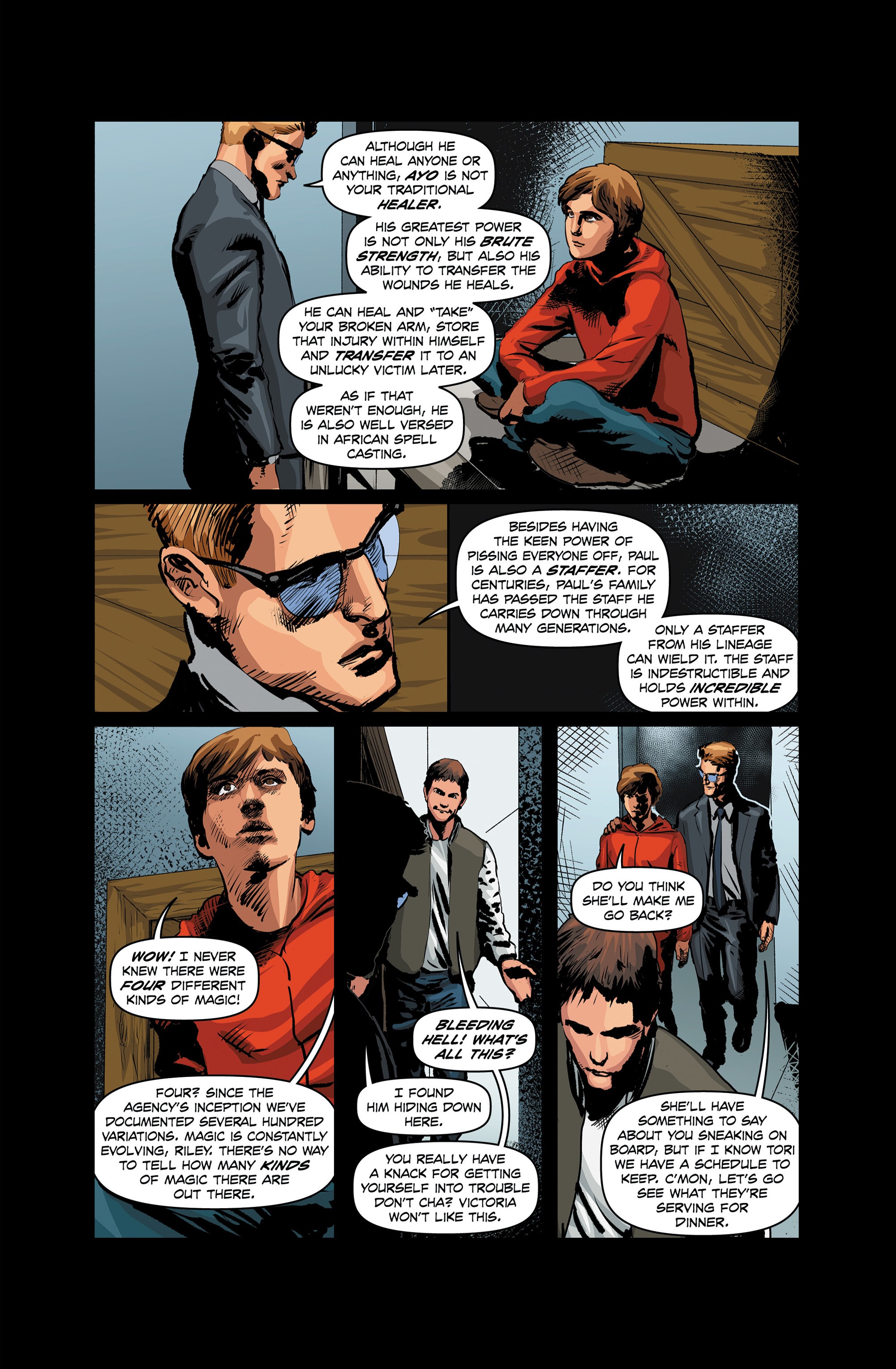 Read online The Agency (2014) comic -  Issue # TPB - 58