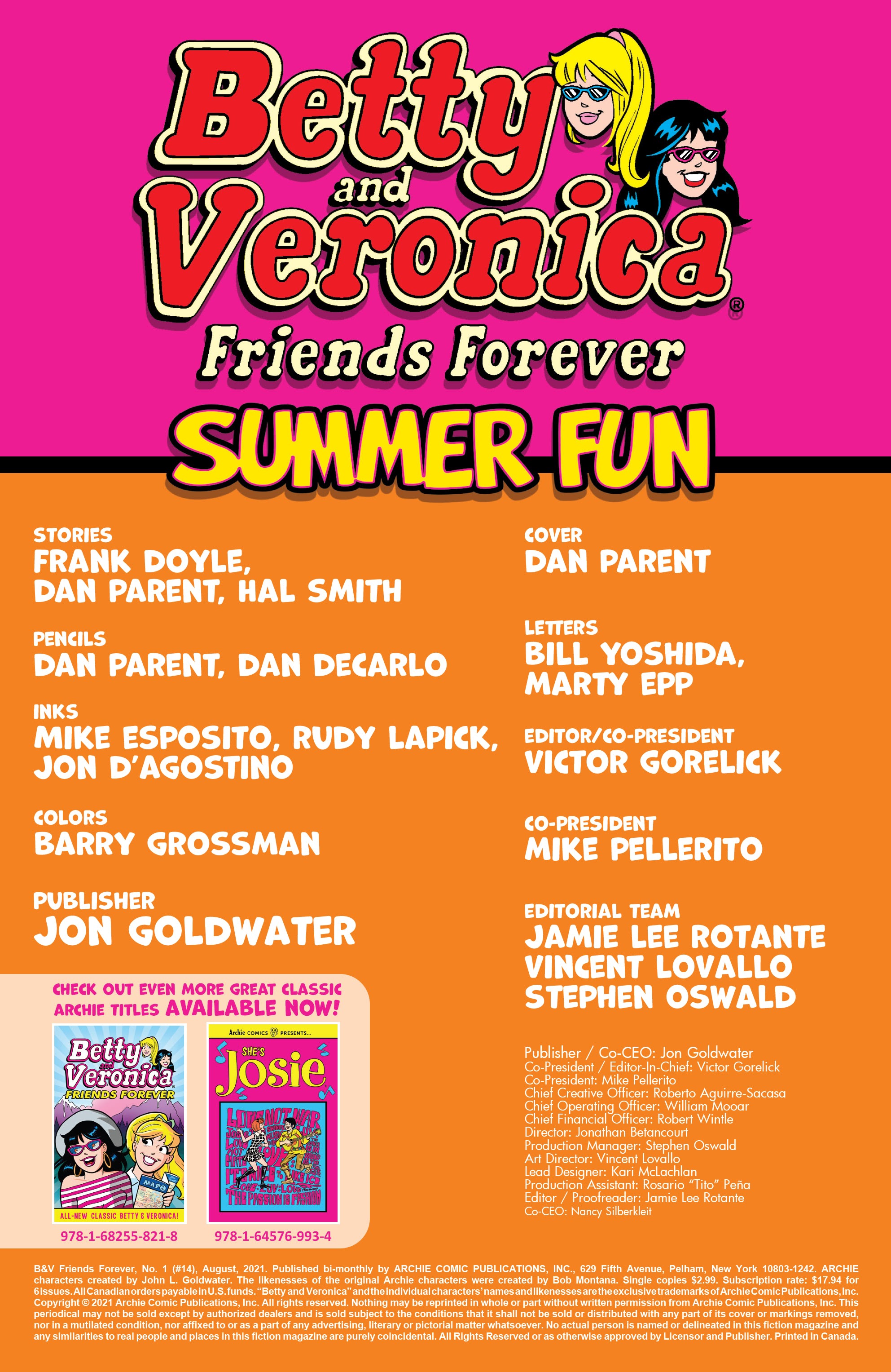 Read online Betty & Veronica Best Friends Forever: At Movies comic -  Issue #14 - 2