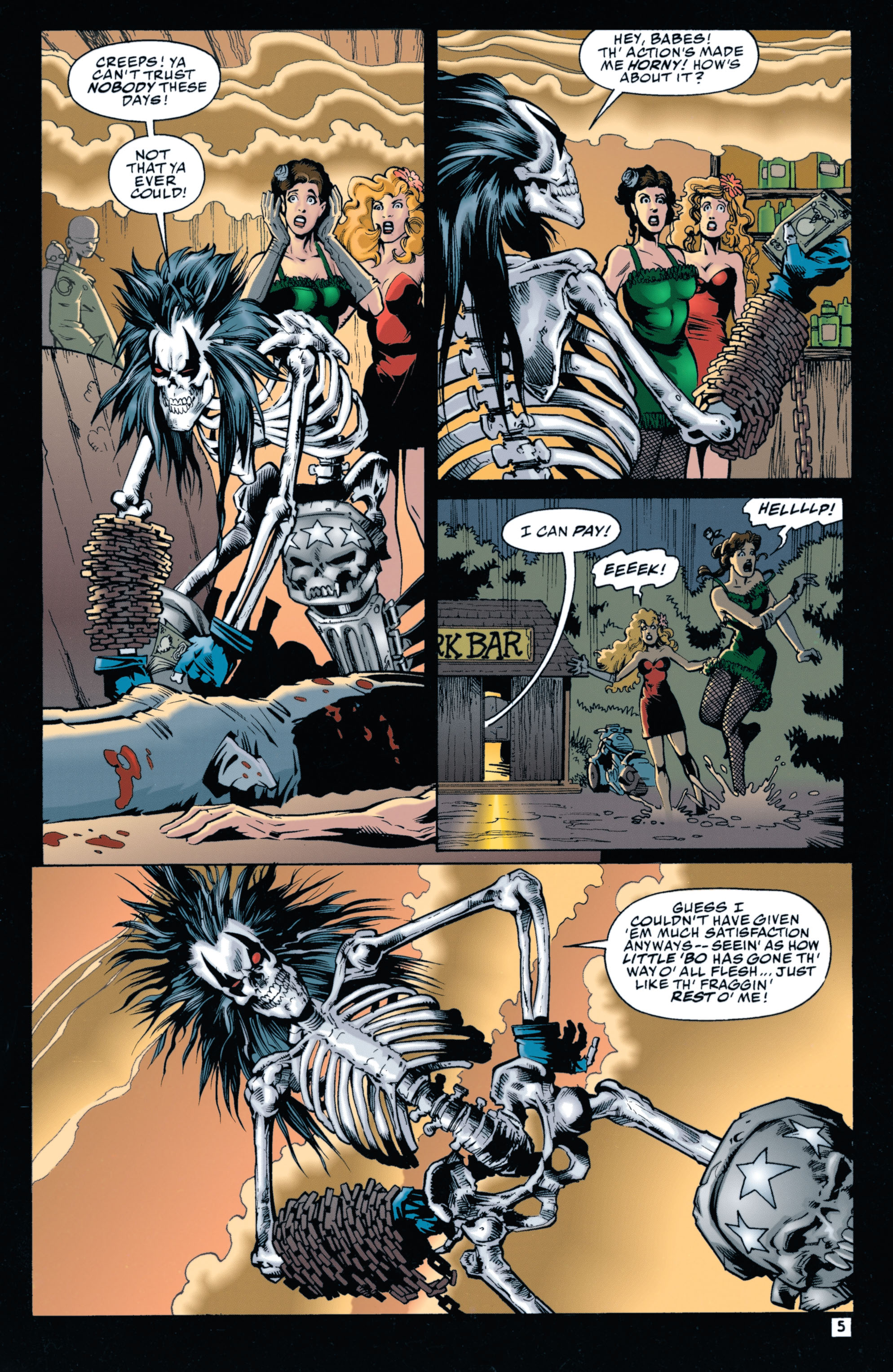 Read online Lobo (1993) comic -  Issue #33 - 6