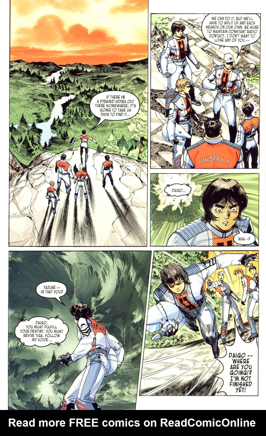 Read online Ultraman Tiga comic -  Issue #2 - 8