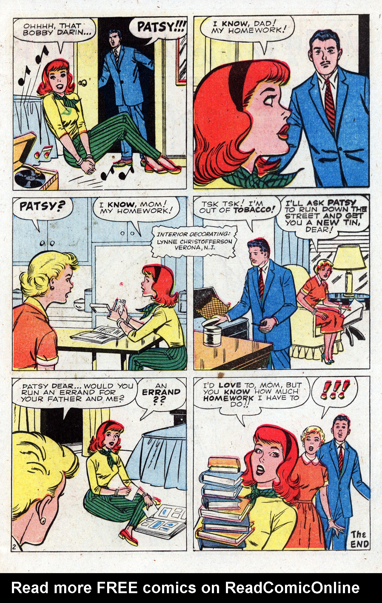 Read online Patsy Walker comic -  Issue #92 - 21