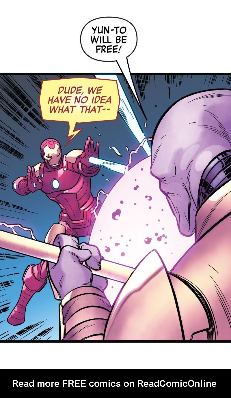 Read online Avengers United Infinity Comic comic -  Issue #3 - 9