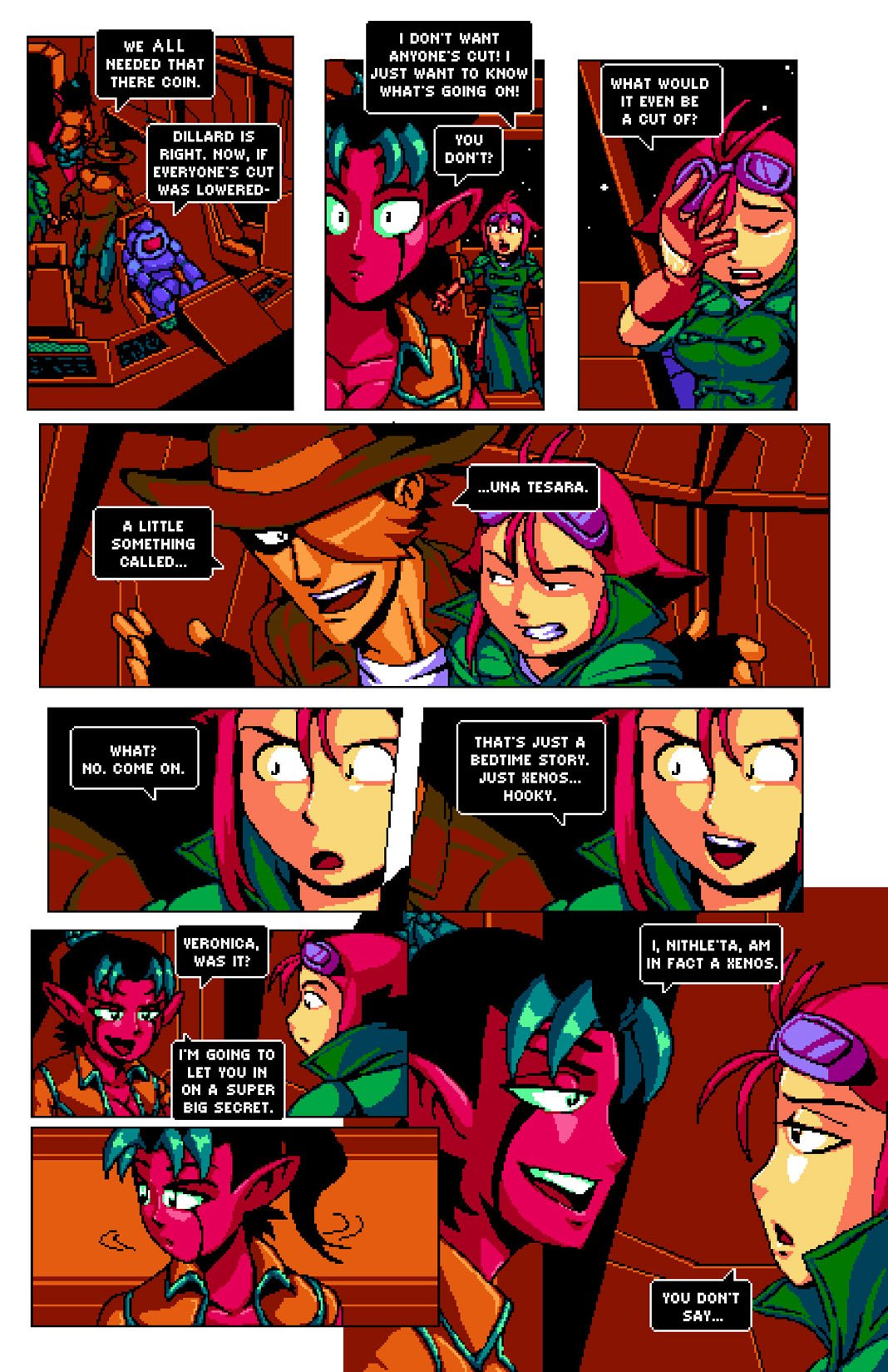 Read online Nova Phase comic -  Issue #3 - 9