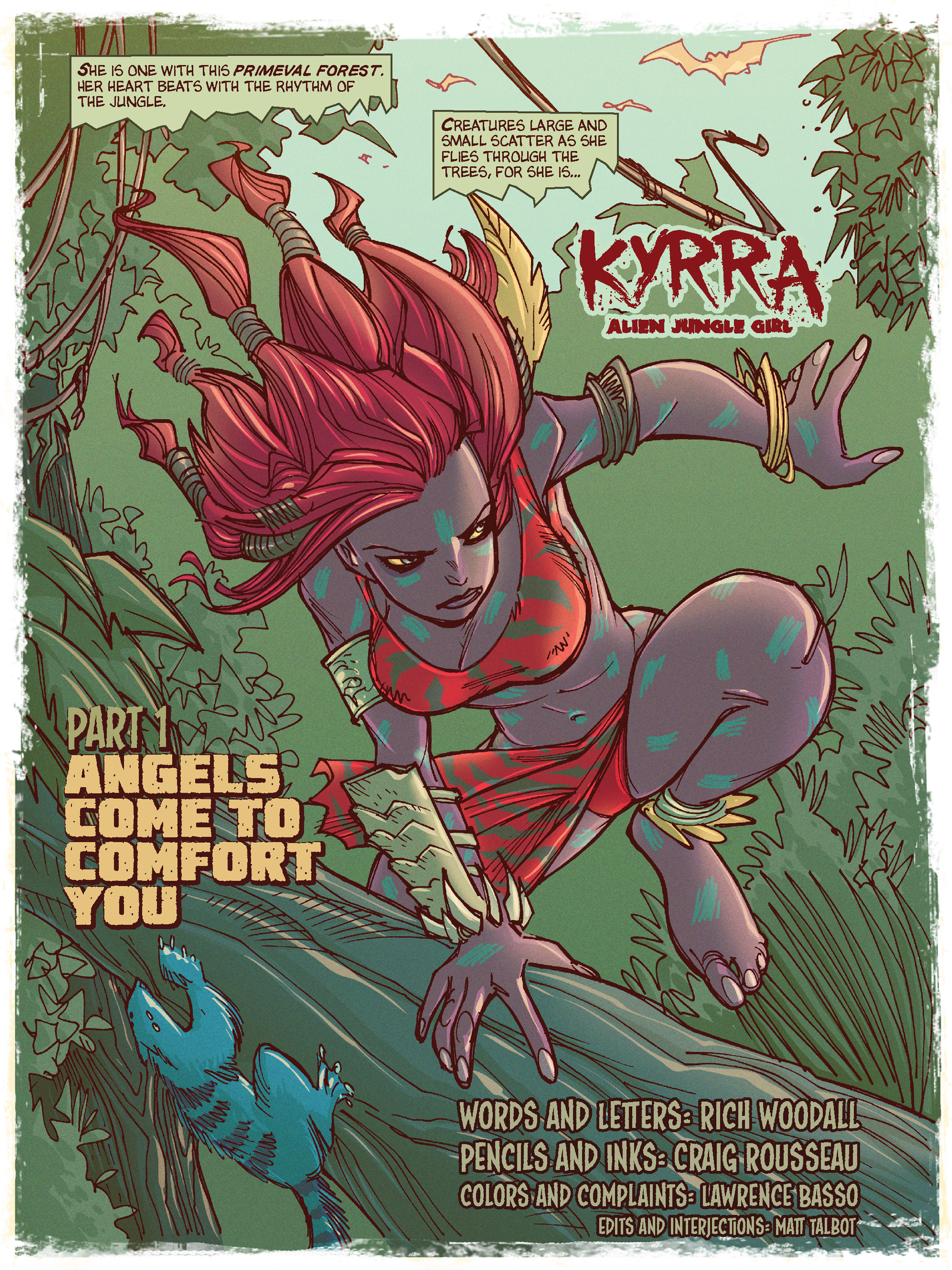 Read online Kyrra: Alien Jungle Girl comic -  Issue #1 - 3